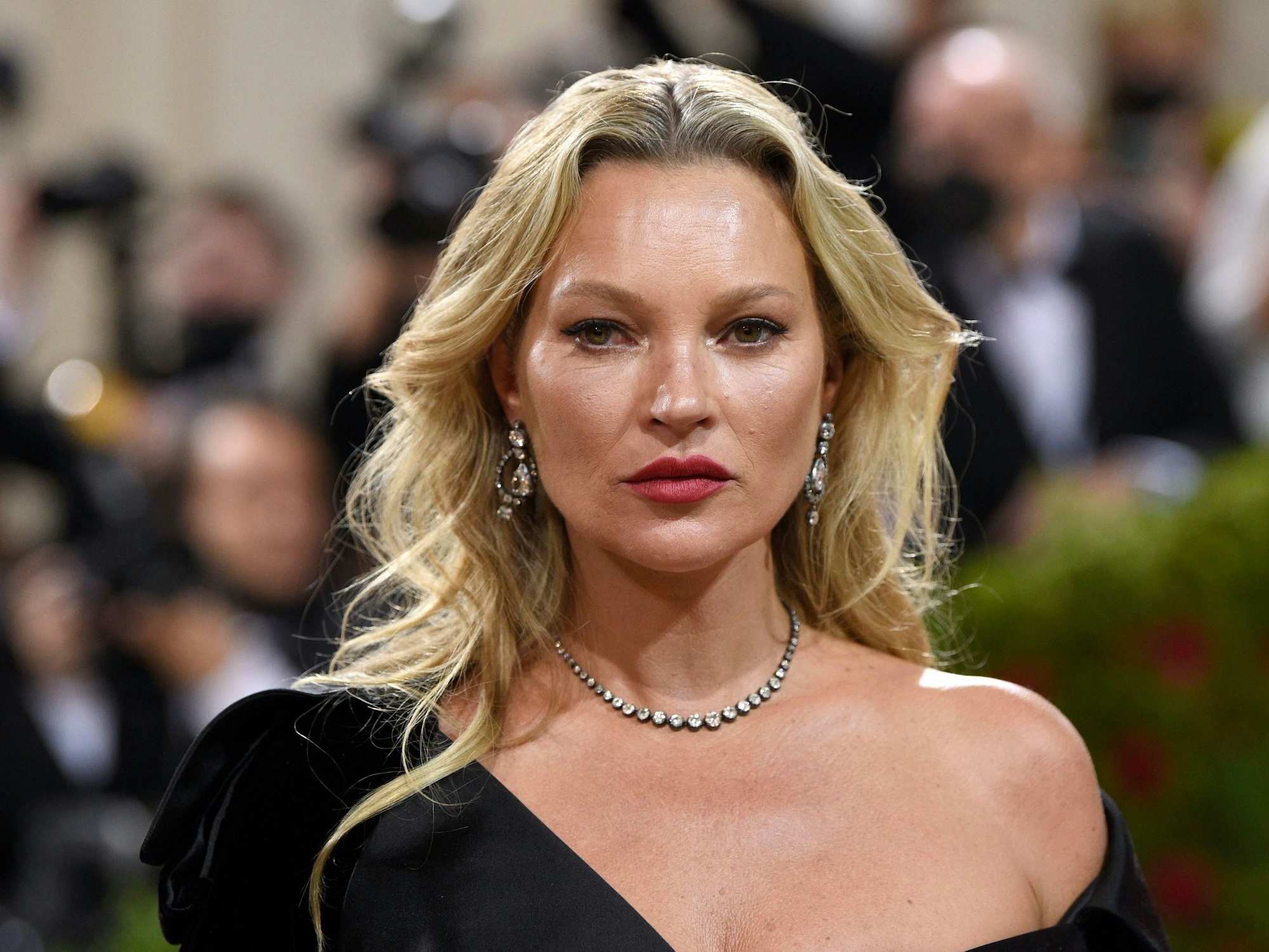 Kate Moss auf dem roten Teppich in New York