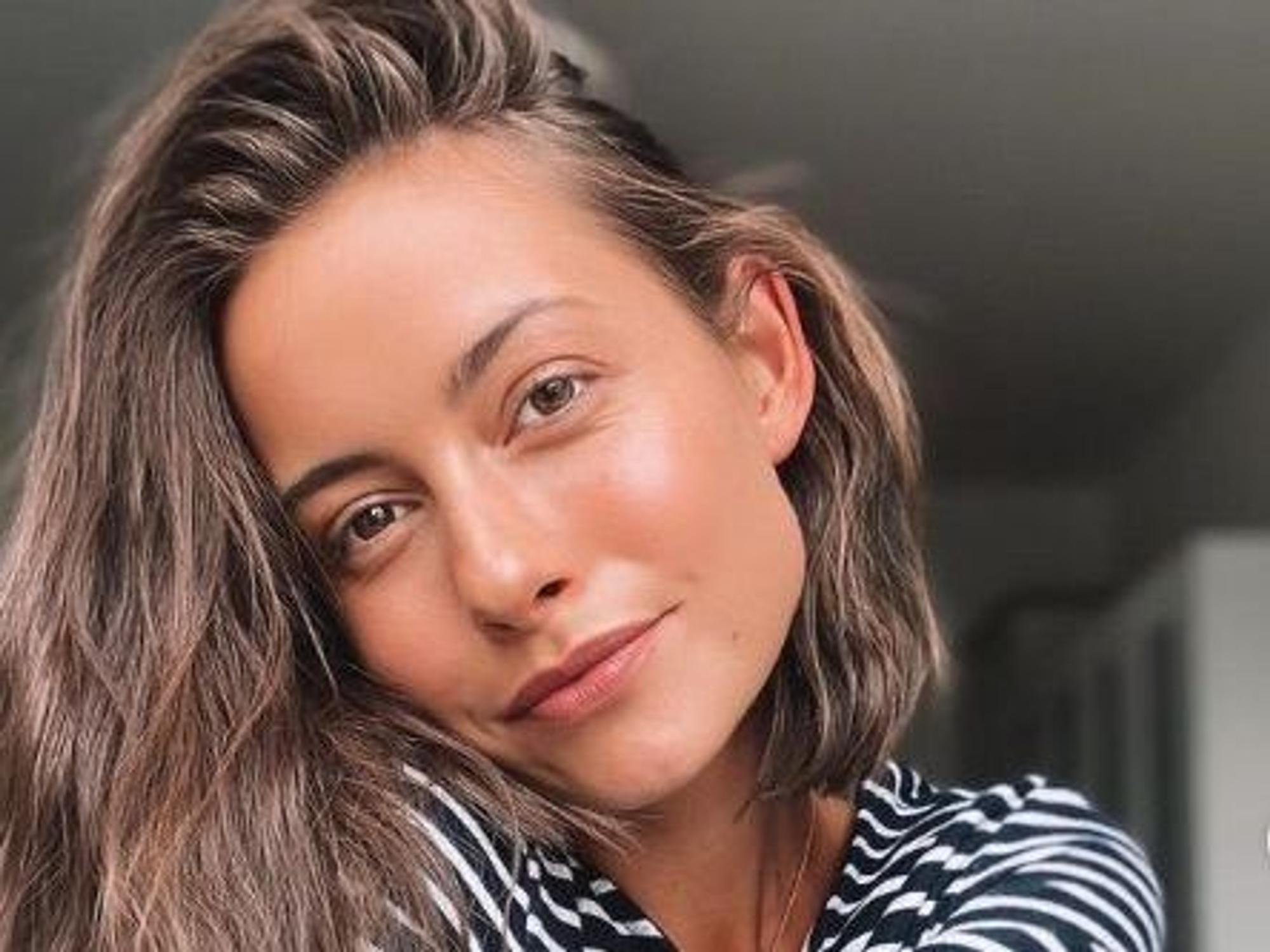 Ein Selfie von Jennifer Lange, das sie am 3. Mai 2020 auf ihrem Instagram-Kanal postete.