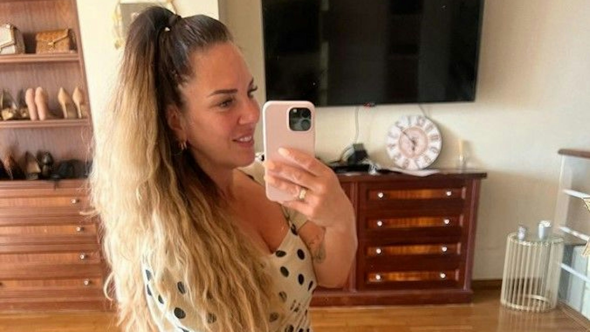 Danni Büchner, hier auf einem Instagram-Selfie vom 24. Mai, war 2018 selbst im „Sommerhaus der Stars“.