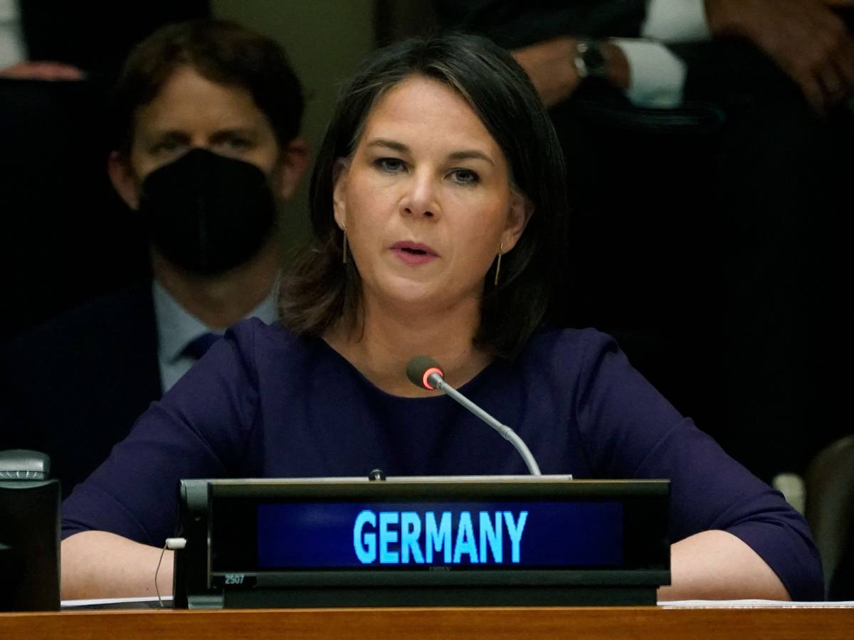 Außenministerin Annalena Baerbock (hier am 18. Mai) zeigte sich fassungslos über neue Enthüllungen aus einem Datenleck, die das Ausmaß der Verfolgung von Uiguren in China zeigt.