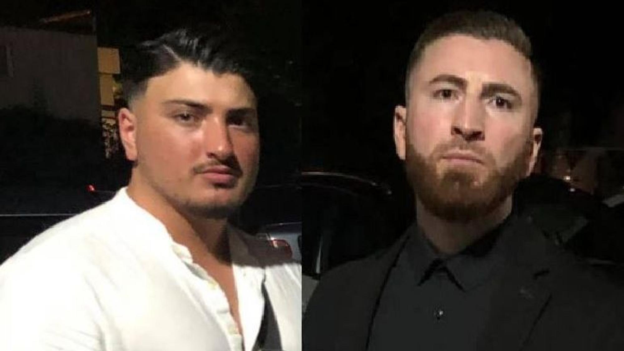 Fahndungsfotos der Brüder Barzani und Rizgar A..