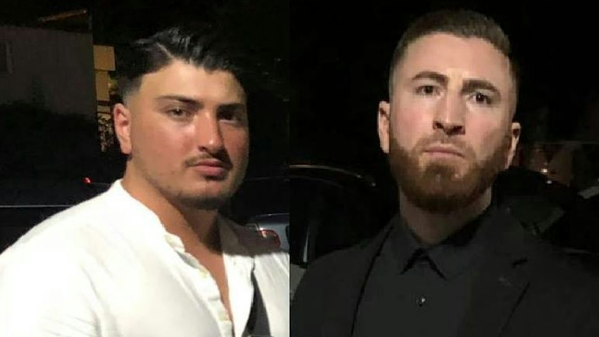 Fahndungsfotos der Brüder Barzani und Rizgar A..