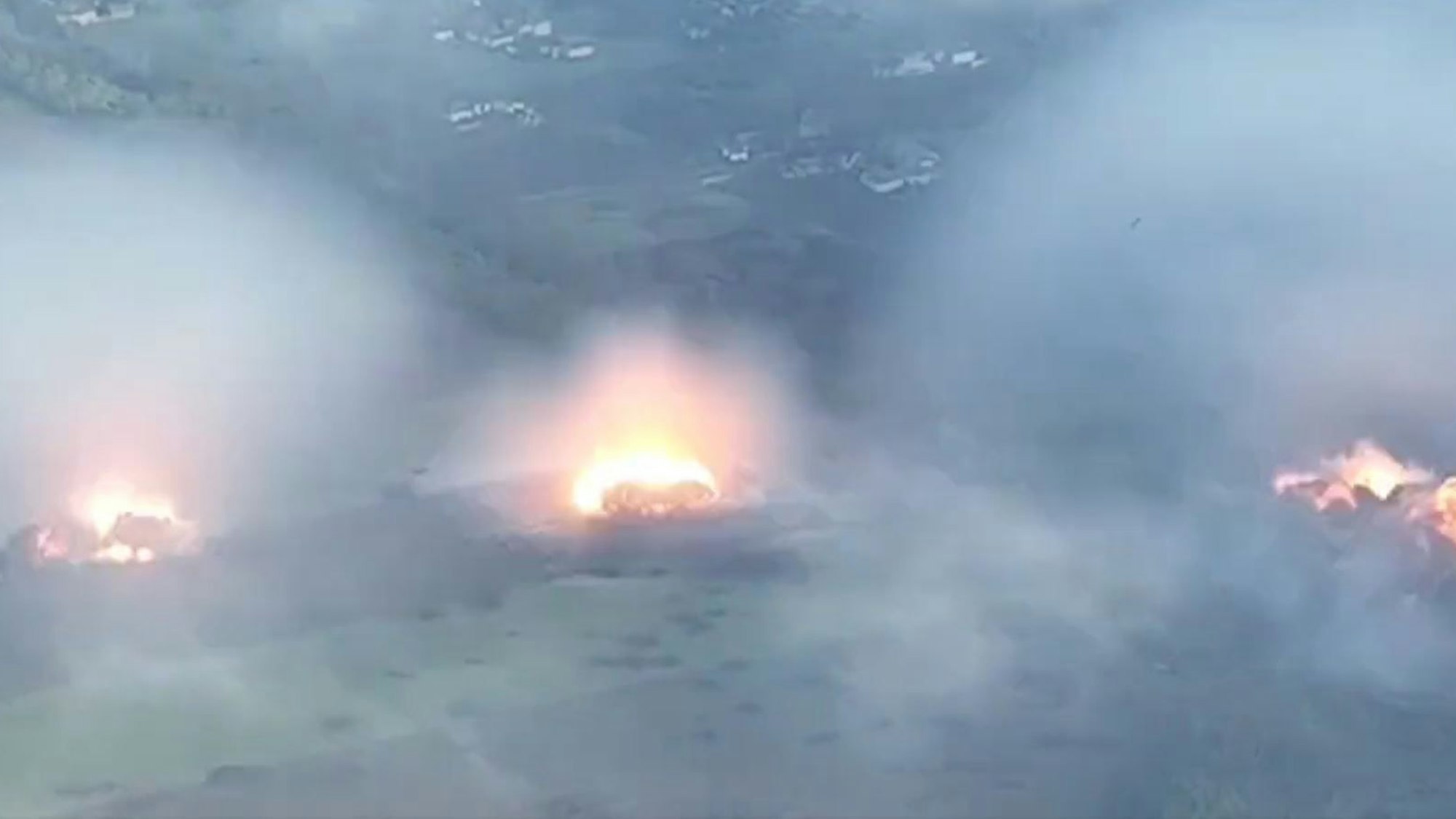 Ein Video des ukrainischen Verteidigungsministeriums zeigt die „Höllenwaffe“ in Aktion.