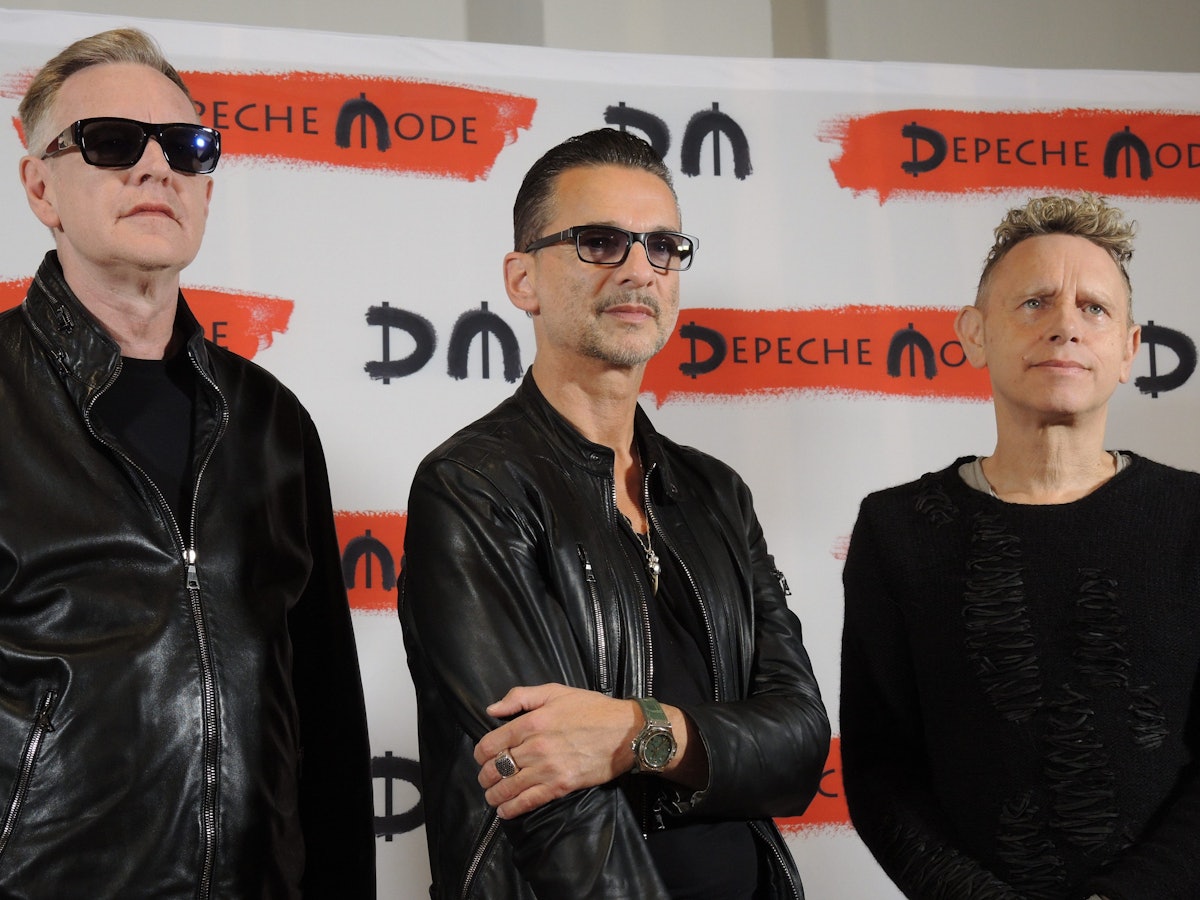 Der Keyboarder von Depeche Mode, Andy Fletcher (hier links mit Frontmann Dave Gahan und Gitarrist Martin Gore), ist gestorben.