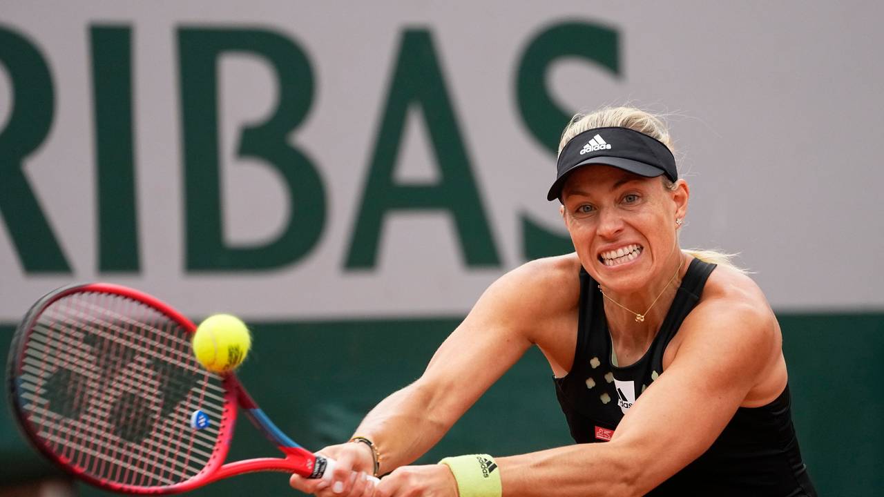 Angelique Kerber, hier im Match gegen Alexandra Sasnowitsch am 27. Mai 2022, ist bei den French Open in der dritten Runde ausgeschieden.
