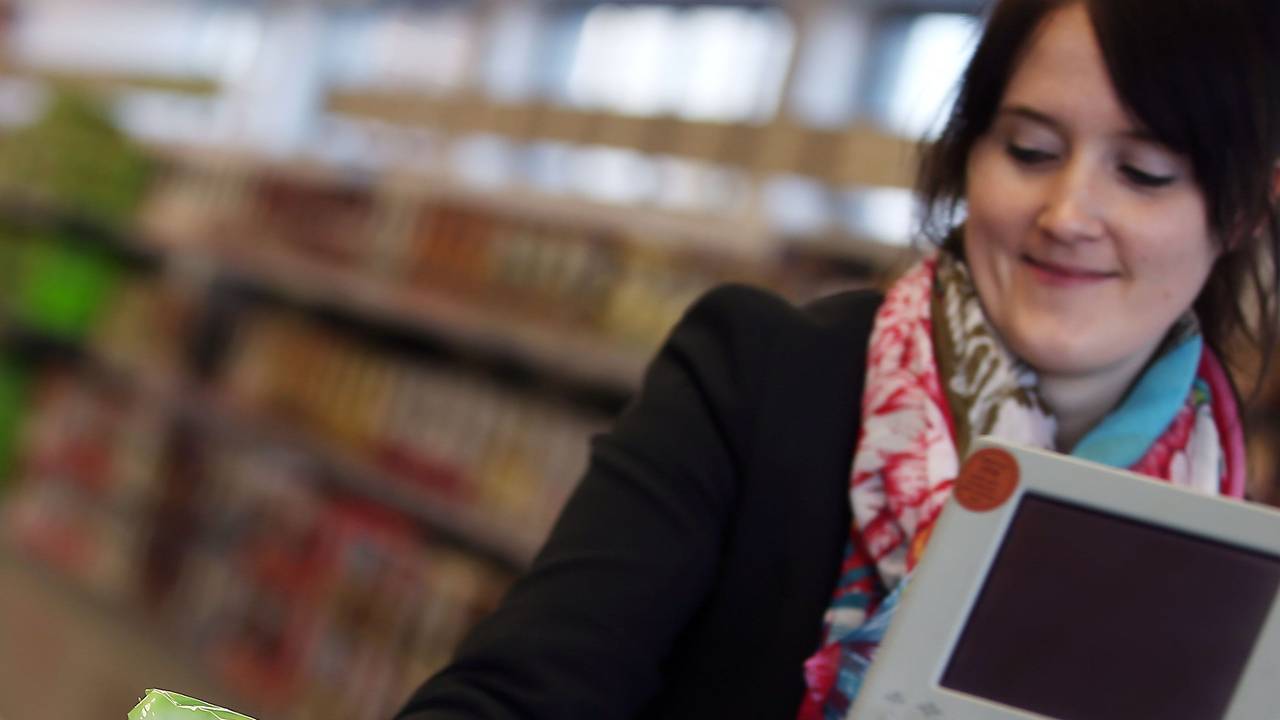 Die Zahlung per Giro- oder Kreditkarte in Deutschland ist nach Angaben von Zahlungsdienstleistern und Banken seit 24. Mai 2022 teilweise gestört. Das war auch bei Aldi Nord der Fall. Unser Symbolbild wurde 2015 in einer Aldi-Nord-Filiale gemacht.