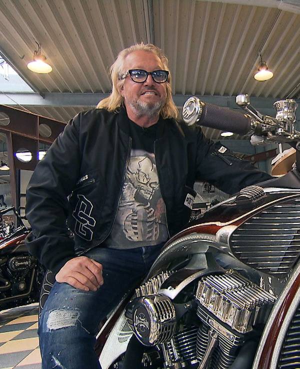 Robert Geiss, hier am 15. März auf einer Harley, verbrachte den Feiertag auf eine ganz besondere Art.