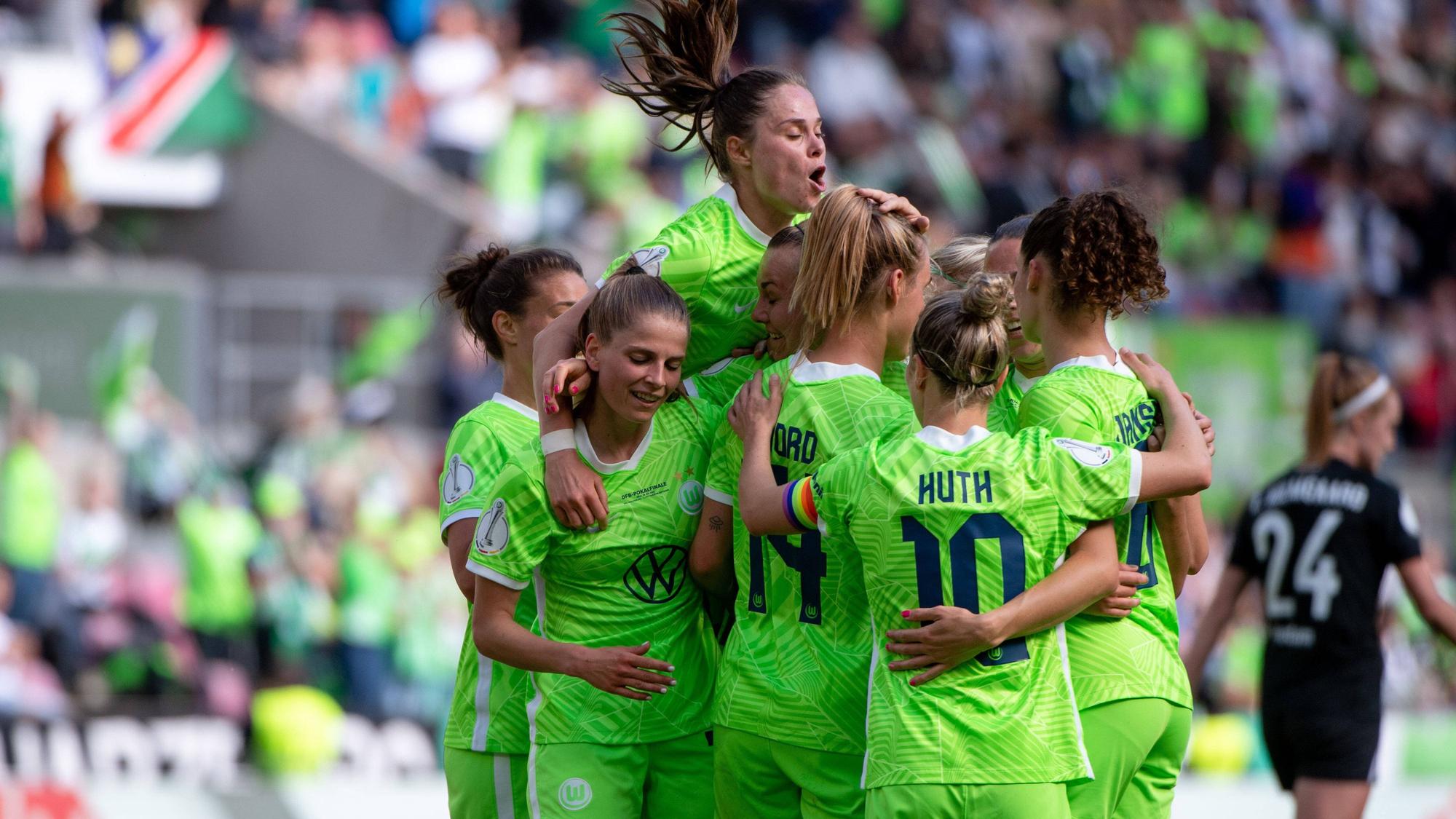 Der VfL Wolfsburg sicherte sich am Samstag, 28. Mai 2022, im Endspiel gegen Turbine Potsdam den neunten DFB-Pokal-Titel in der Klub-Historie.