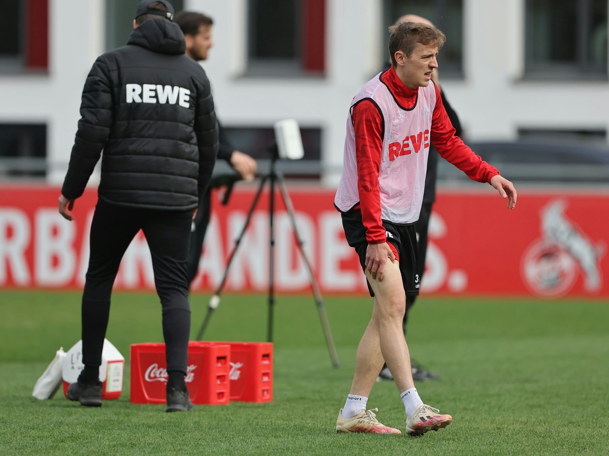Niklas Hauptmann im Training des 1. FC Köln.