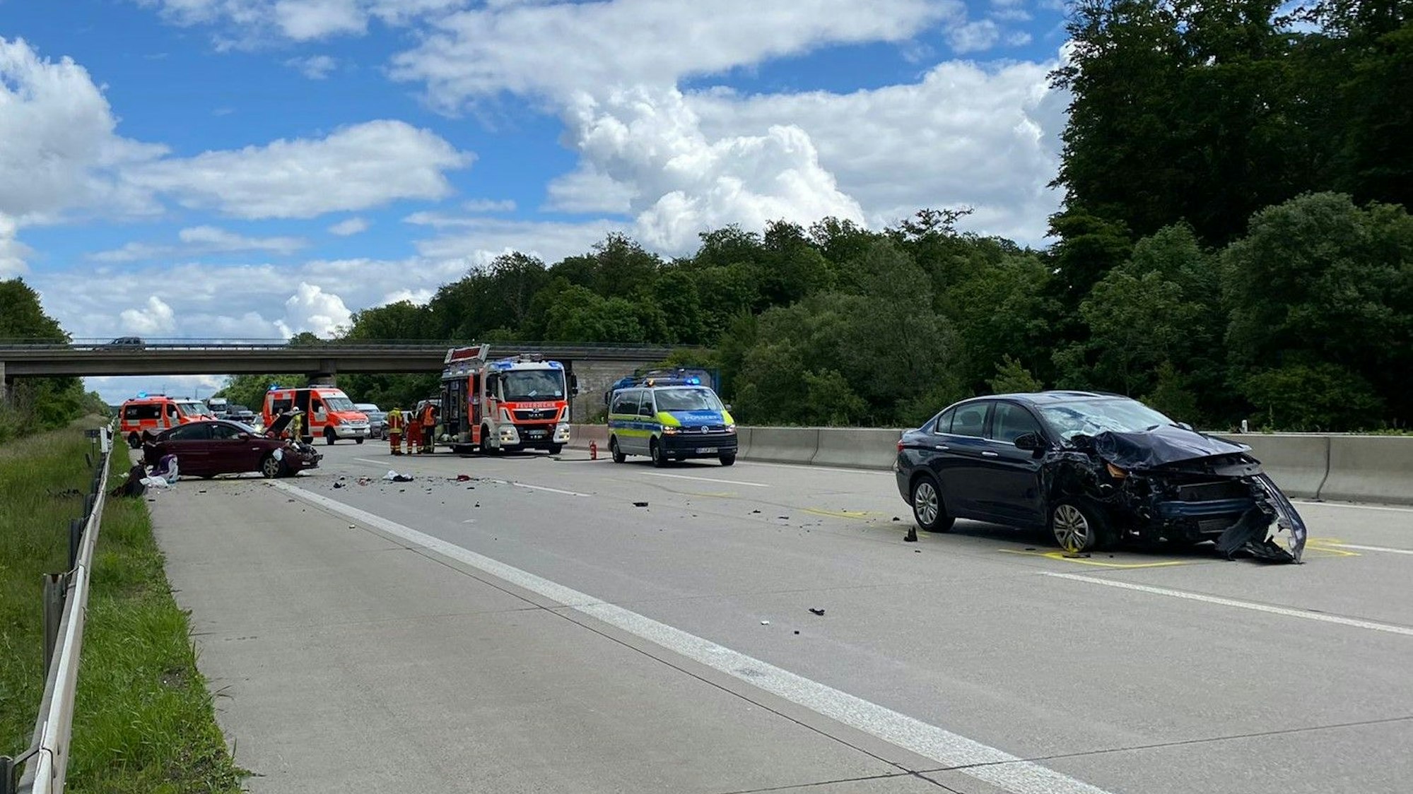 Für eine Familie aus der Ukraine endete ein Unfall auf der A4 in einem Todesdrama.
