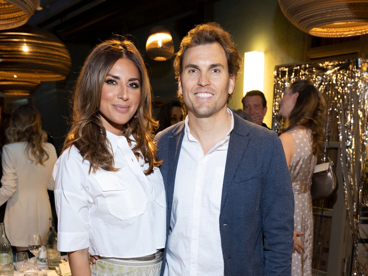 Jana Azizi and Johann Ackermann bei der Nina Ensmann x The Wellem Celebrate May Cocktail Party in Düsseldorf.