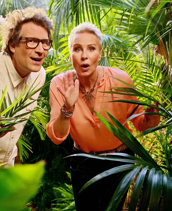 Die Moderatoren des RTL-Dschungelcamp, Daniel Hartwich und Sonja Zietlow. Am 21. Januar 2022 startete die 15. Staffel der TV-Dschungelshow, „Ich bin ein Star - Holt mich hier raus!“.