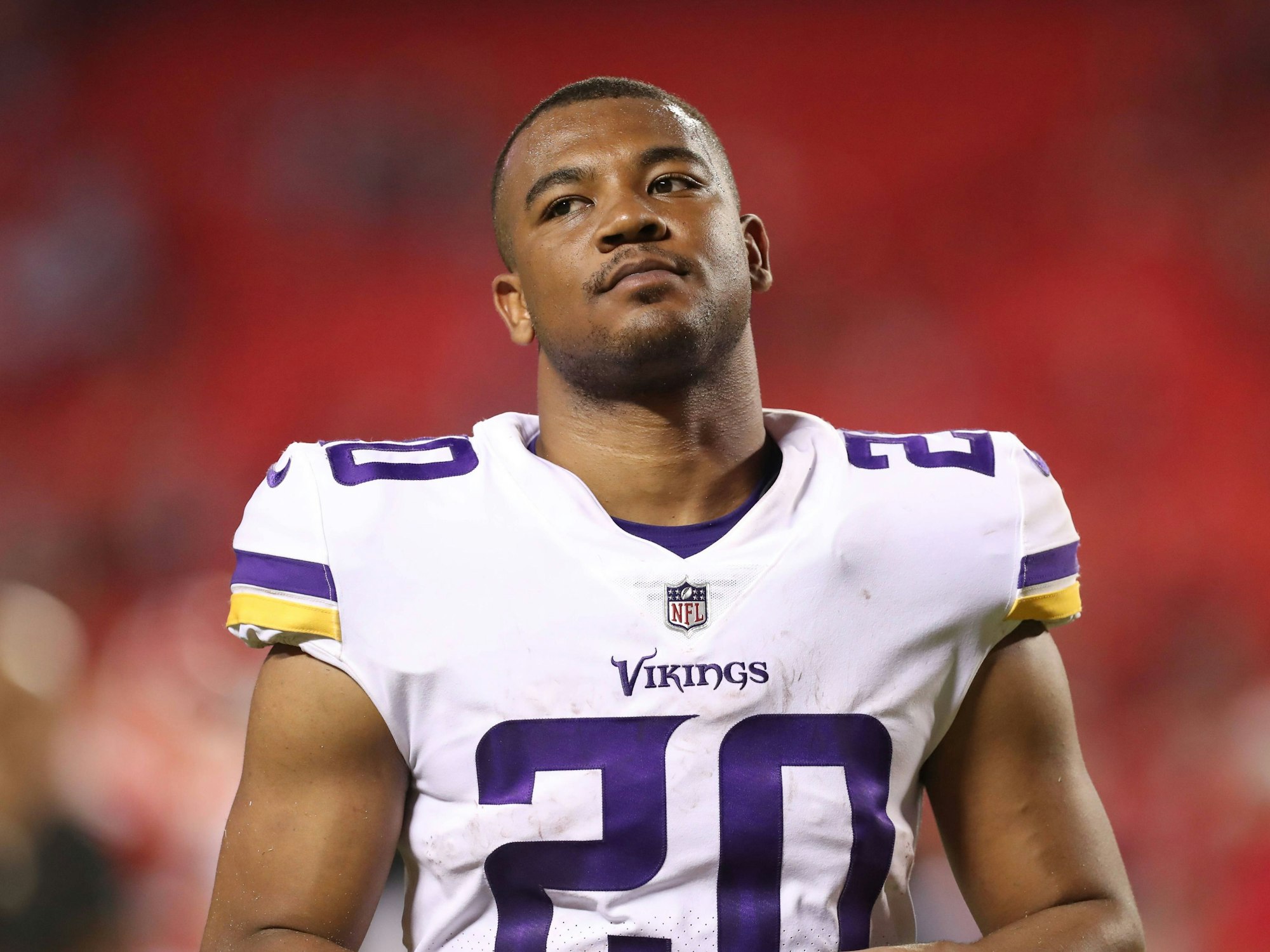 Jeff Gladney im Trikot der Minnesota Vikings.