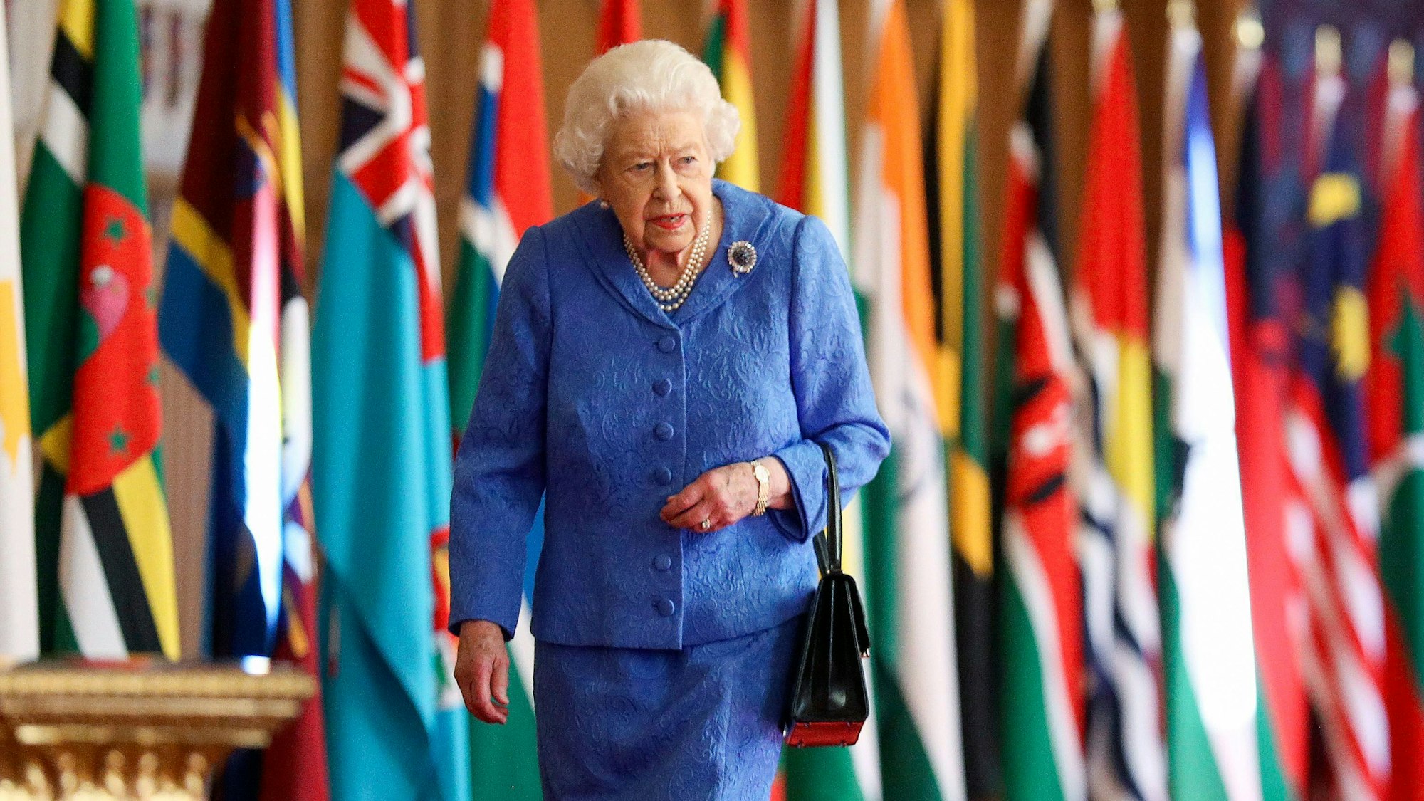Queen Elizabeth II. (hier am 6. März 2021) feiert ihr 70-jähriges Thronjubiläum.