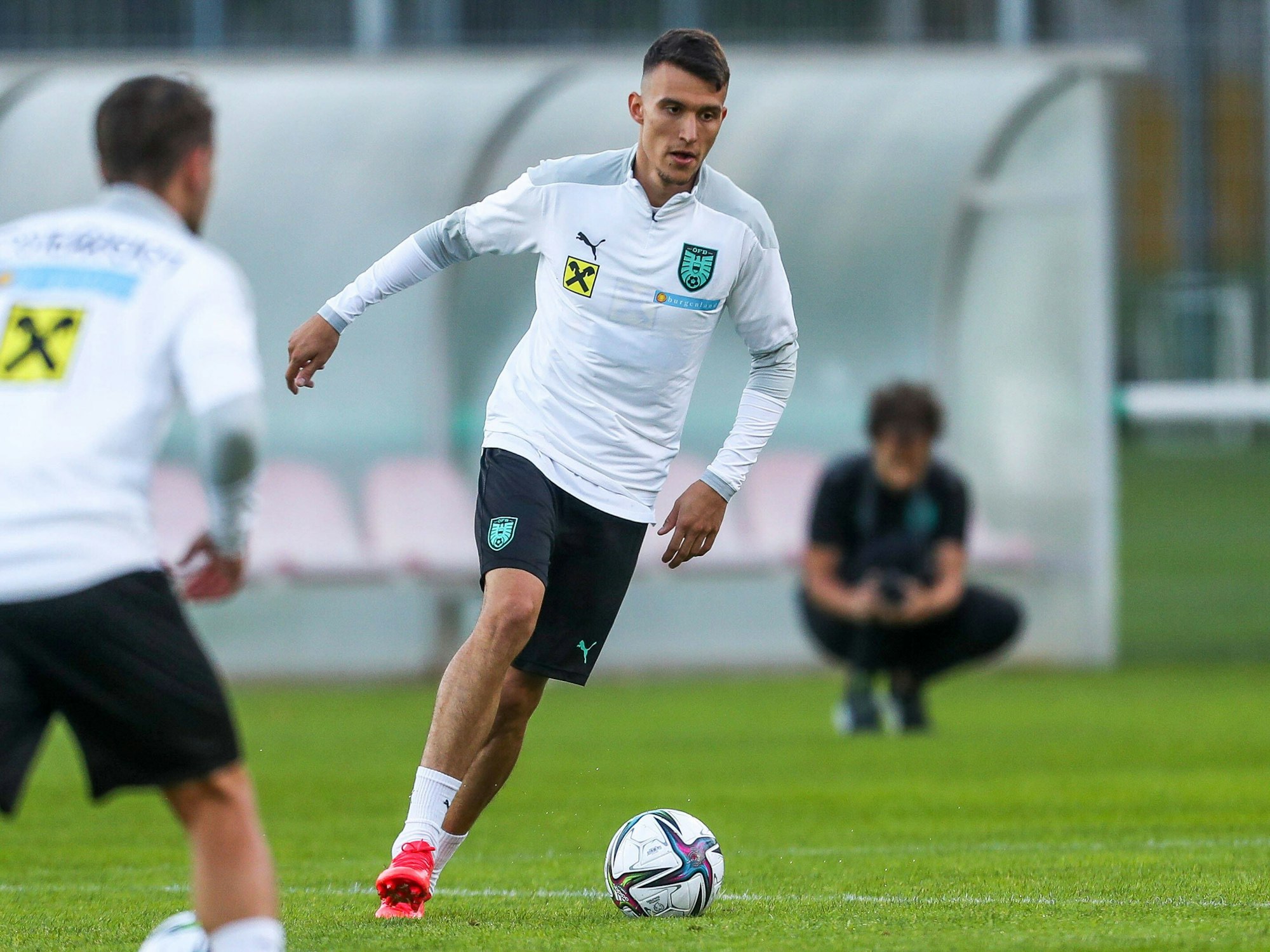 Dejan Ljubicic im Training der österreichischen National-Mannschaft, hier am 4. Oktober 2021.