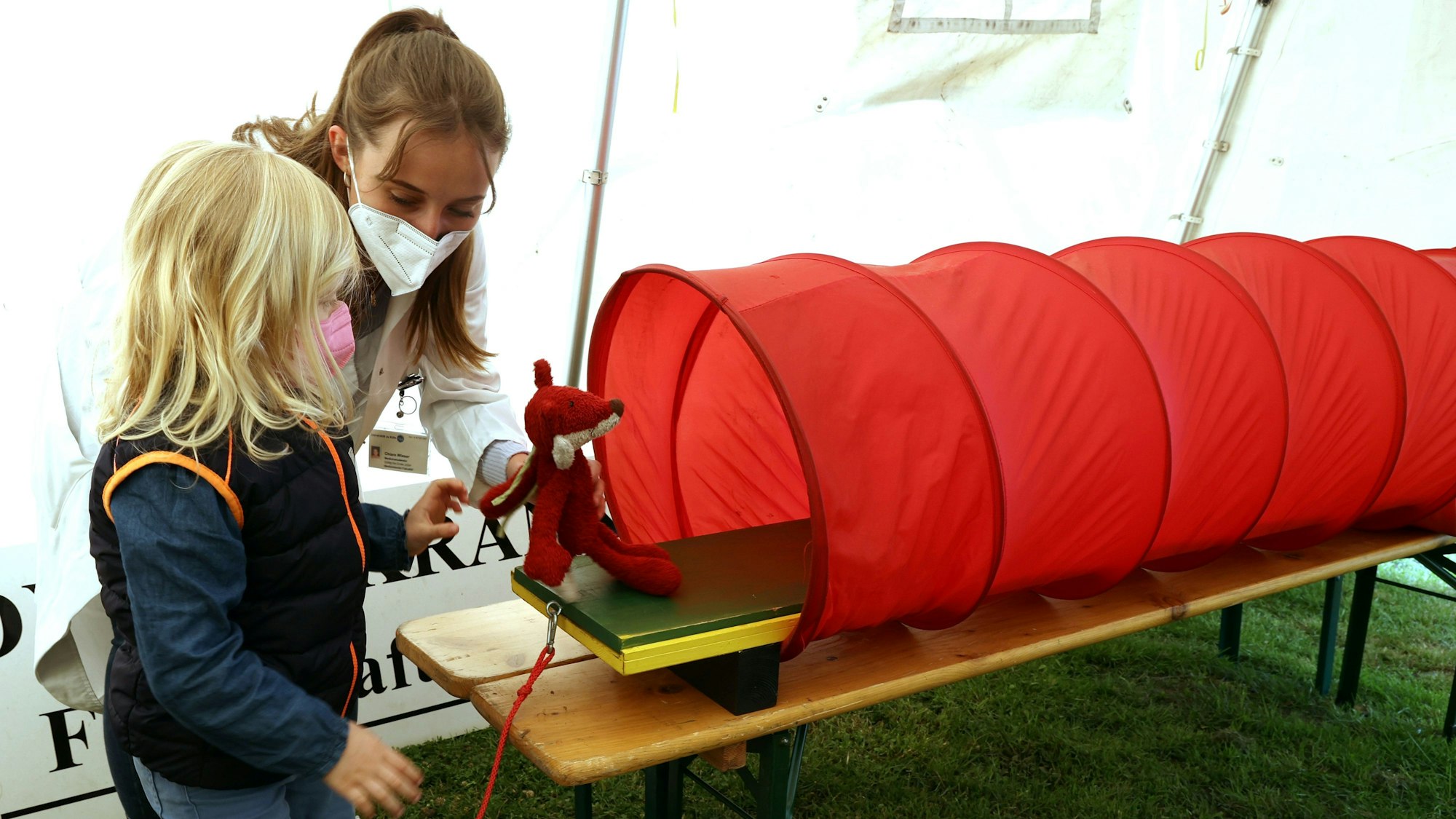 Die Röntgenröhre des Kölner Teddy-Krankenhauses