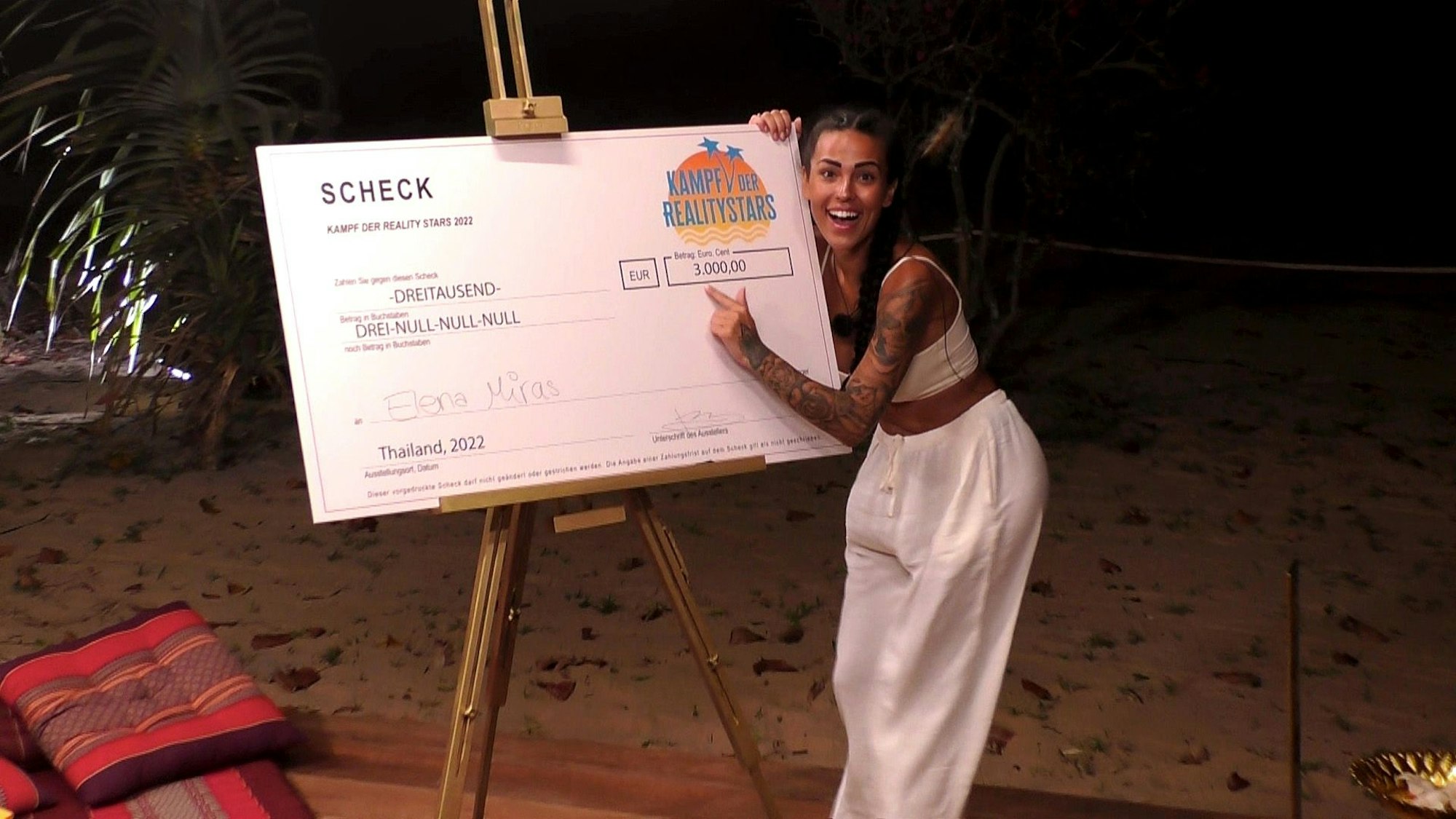 Elena Miras verfuhr bei „Kampf der Realitystars“ nach dem Motto „Man muss gönnen können – vor allem sich selbst“.