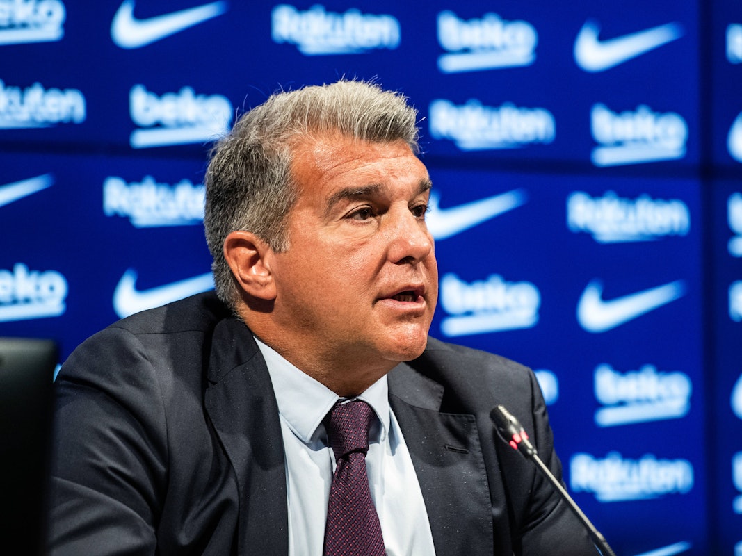 Barca-Präsident ist über die Aussagen von LaLiga-Boss Tebas absolut empört.