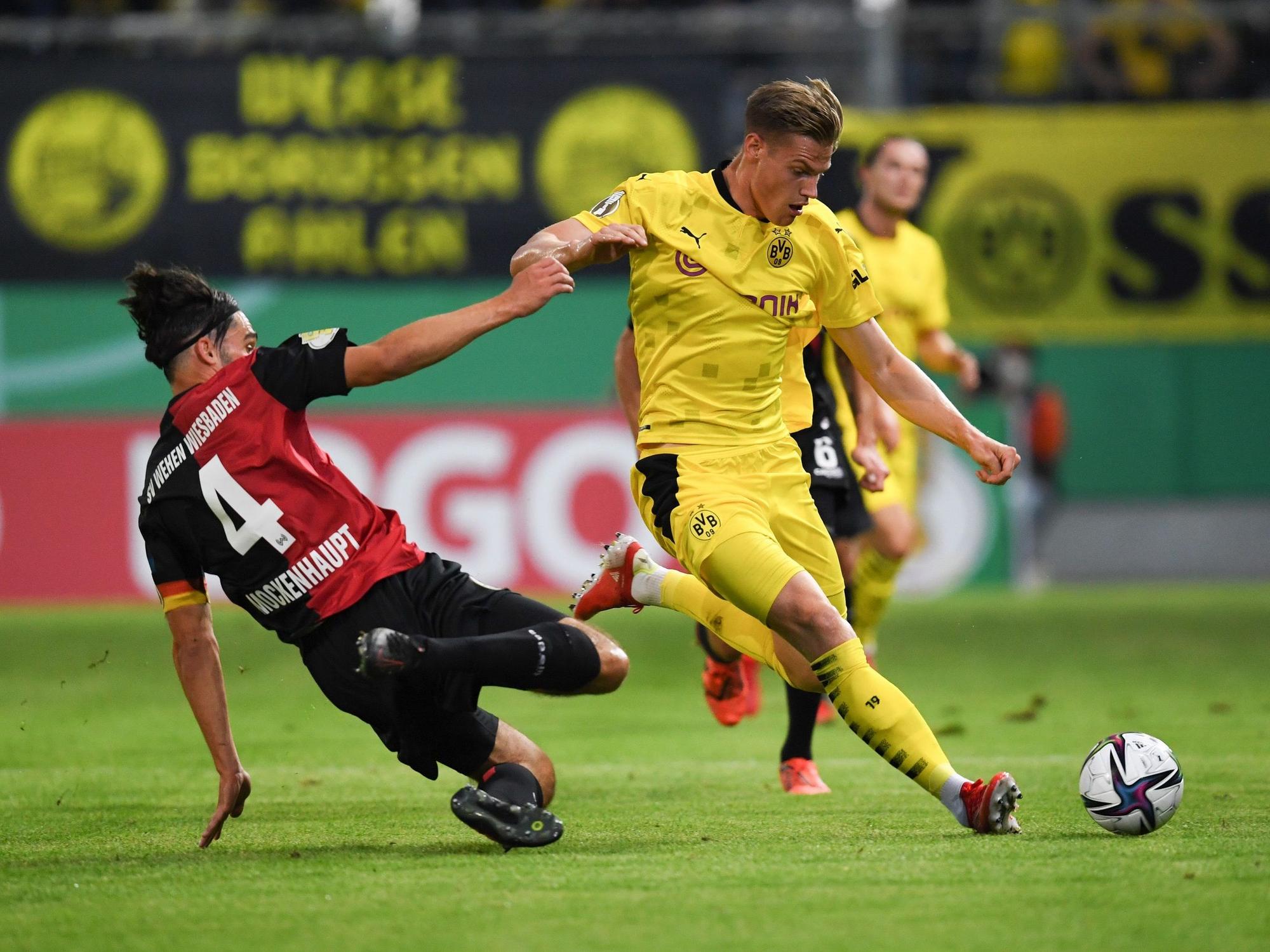 Steffen Tigges spielt für Borussia Dortmund gegen Wehen Wiesbaden.