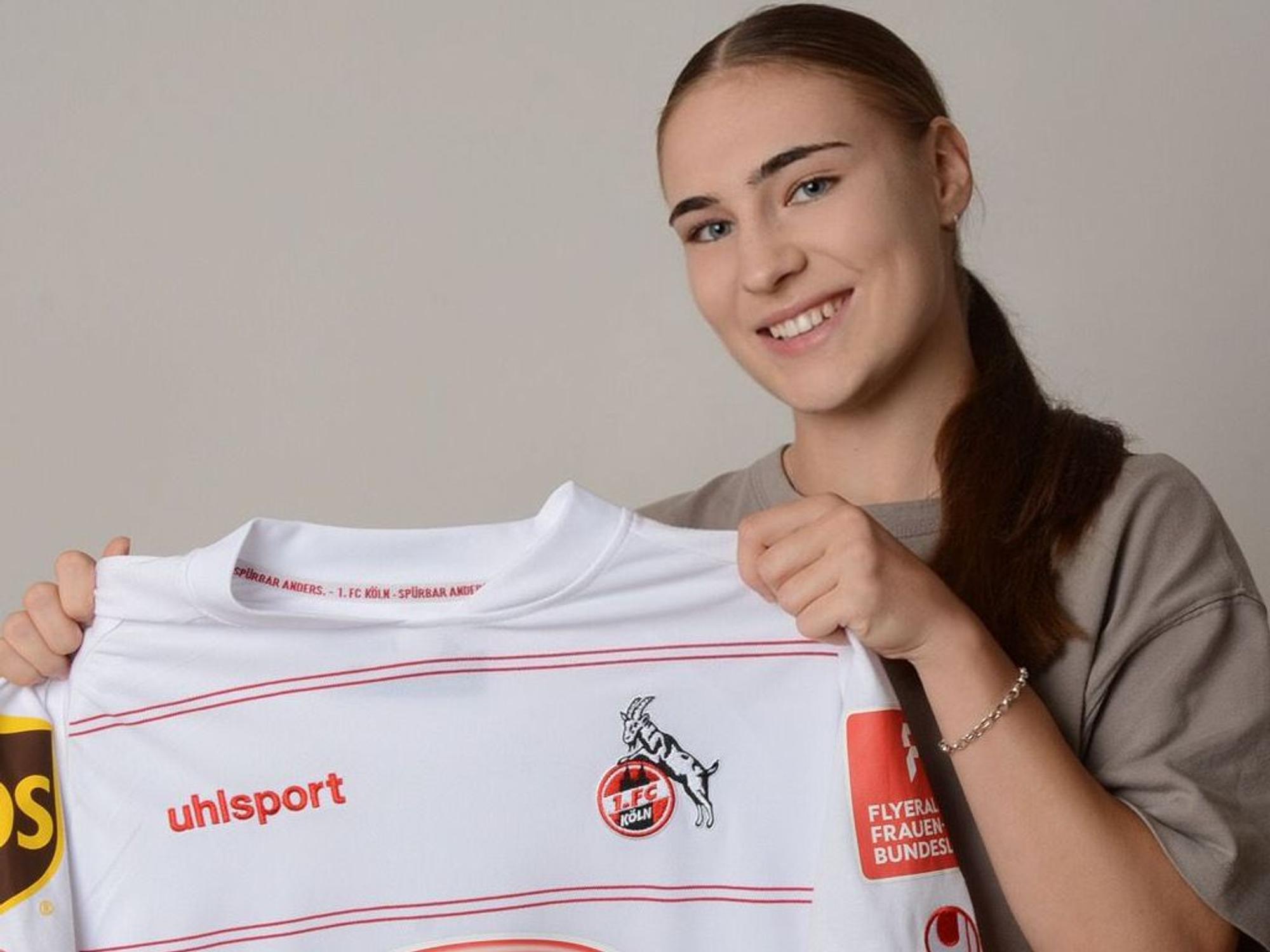 Alena Bienz verstärkt den 1. FC Köln.