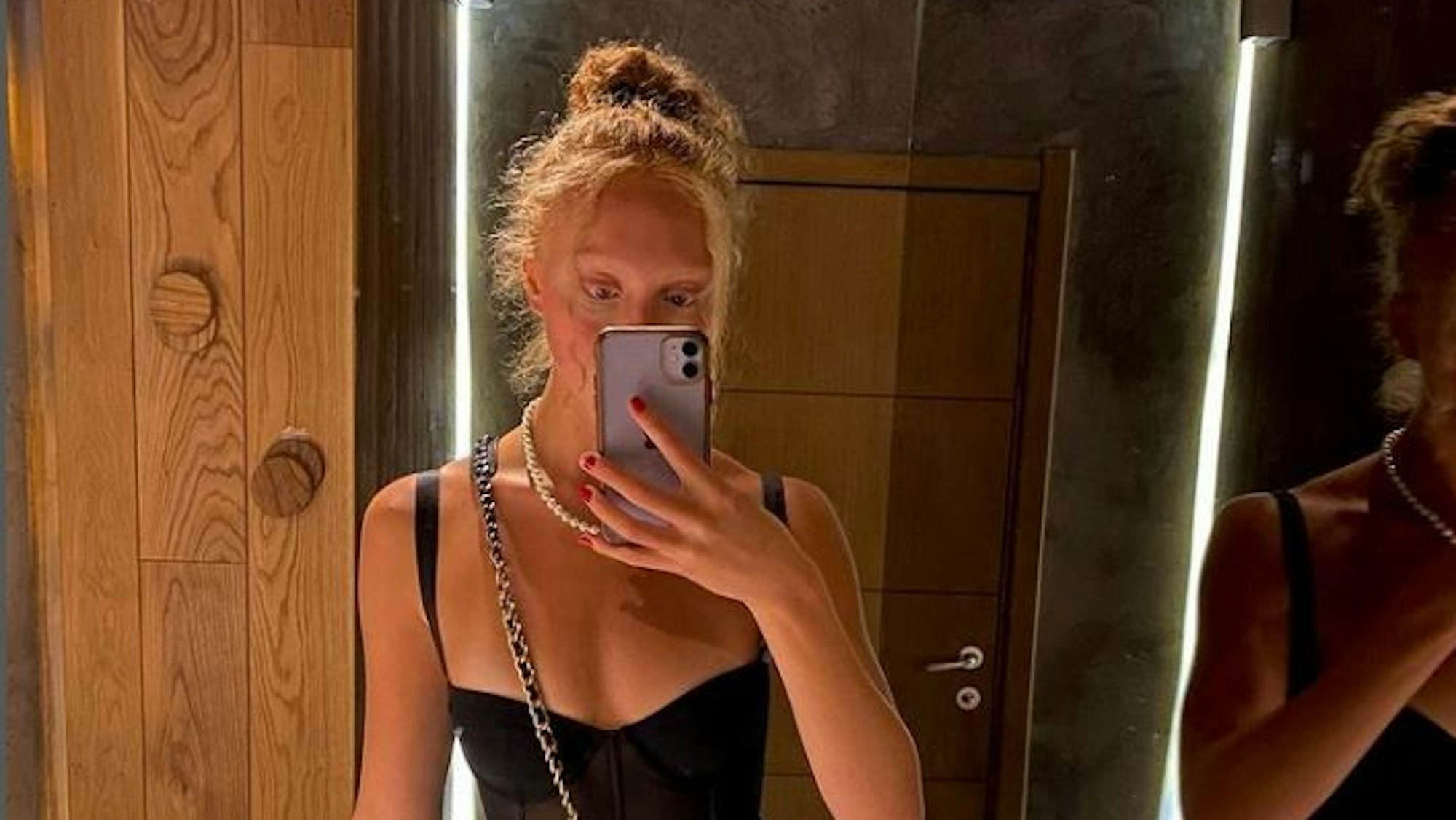 Anna Ermakova auf einem Instgram-Foto vom 27. April 2022
Foto zur Berichterstattung geruntergeladen
Foto: Instagram/annaermakova1