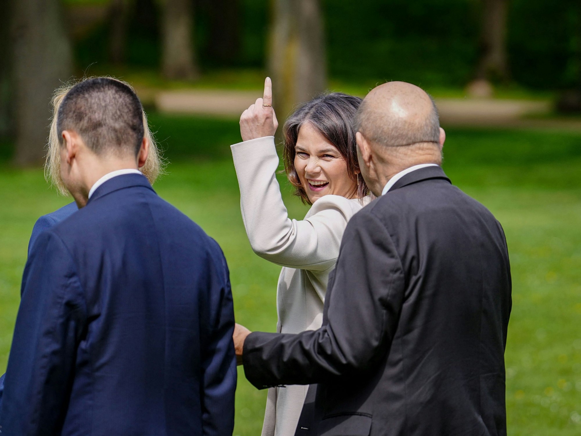 Annalena Baerbock (hier am 13. Mai) beim Gipfeltreffen der Außenministerinnen und -minister der G7-Gruppe in Schleswig-Holstein): Die Außenministerin gehört zu einer neuen Generation von Politikerinnen und Politikern.