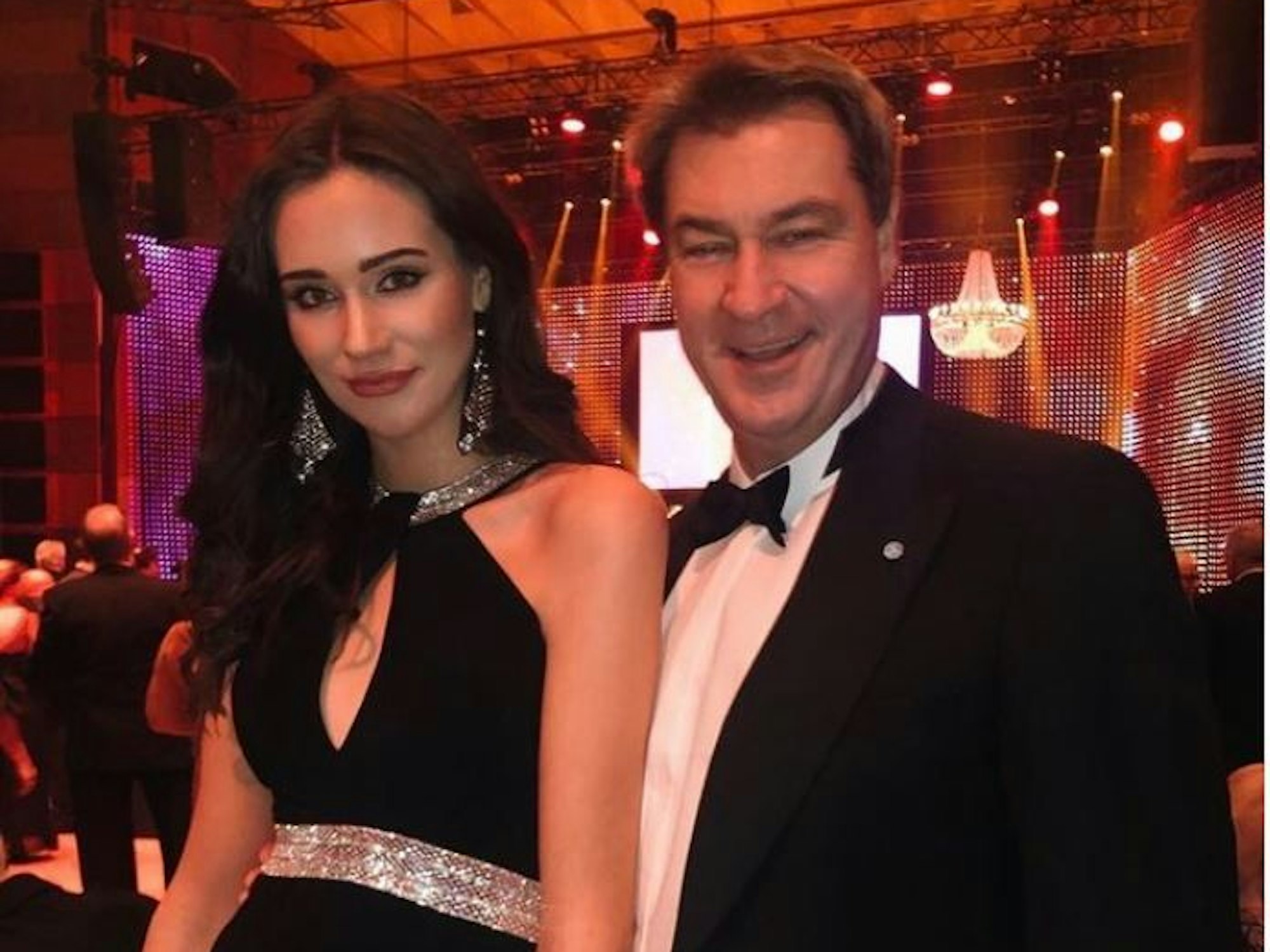 Gloria-Sophie Söder zusammen mit ihrem Vater, dem CSU-Chef und bayerischen Ministerpräsidenten Markus Söder (hier in einem Instagram-Post vom 25. Februar 2019).