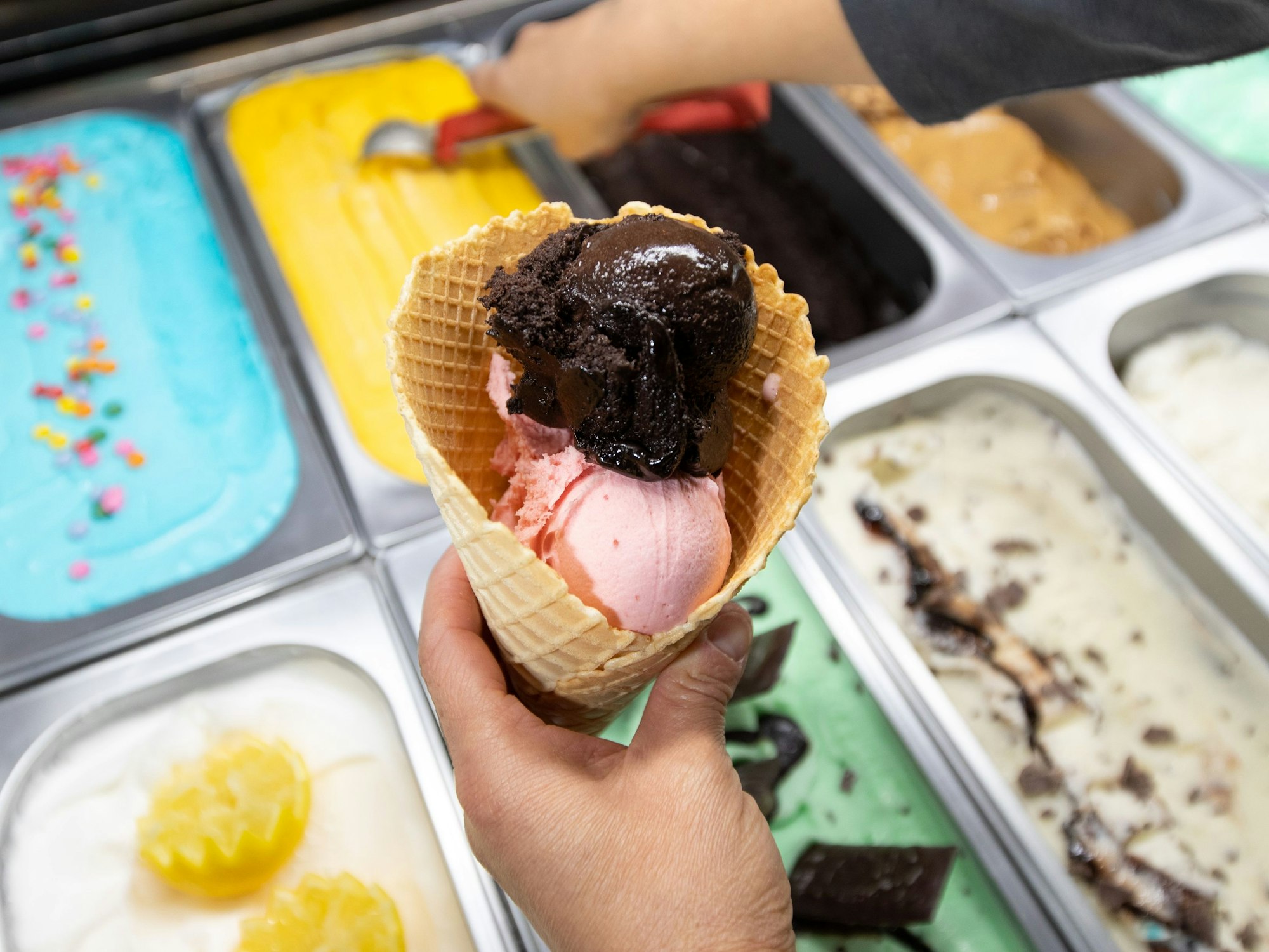 Eis in Italien ist deutlich teurer als noch im letzten Jahr. Das Symbolbild wurde im März 2019 aufgenommen.