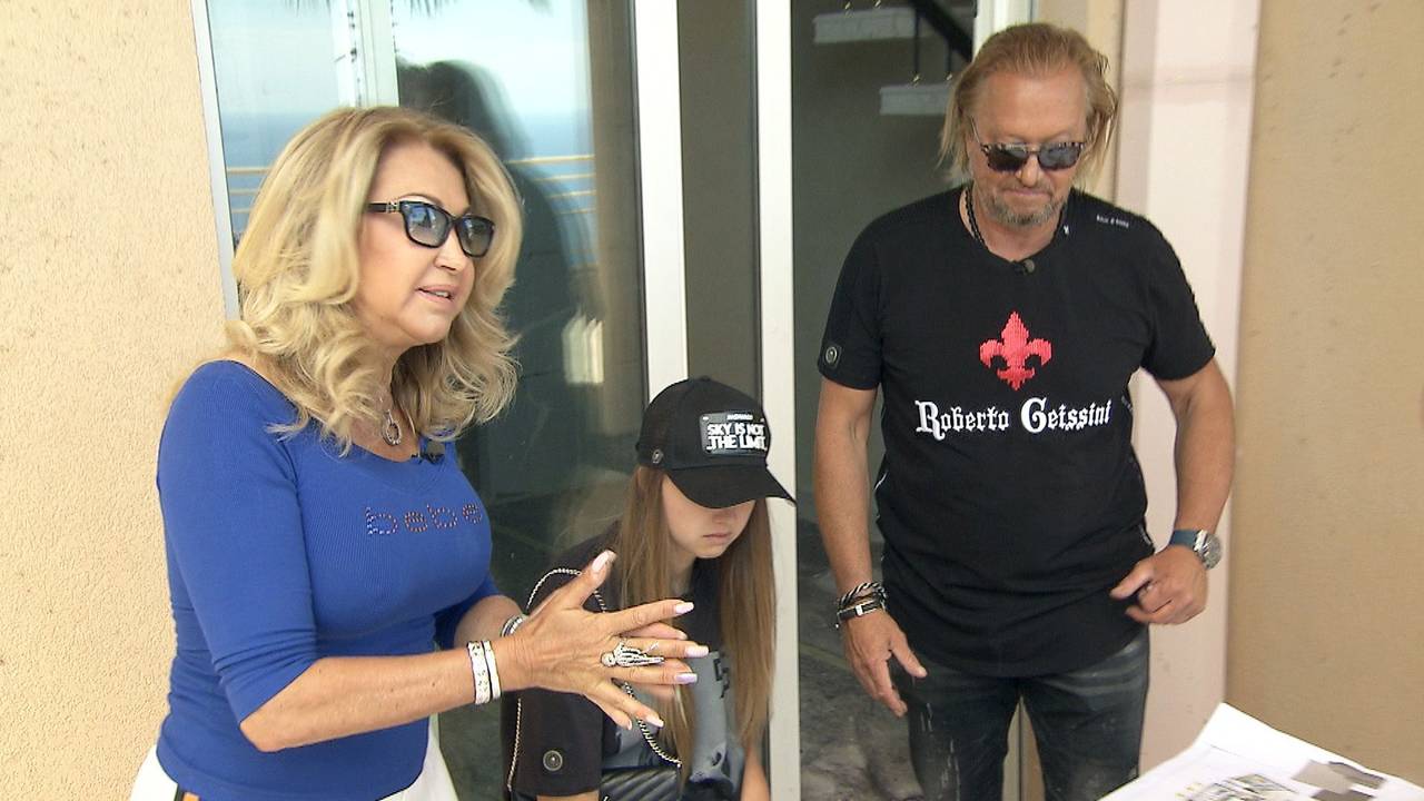 Carmen und Robert sind mit dem Umbau ihres Domizils in Monaco beschäftigt