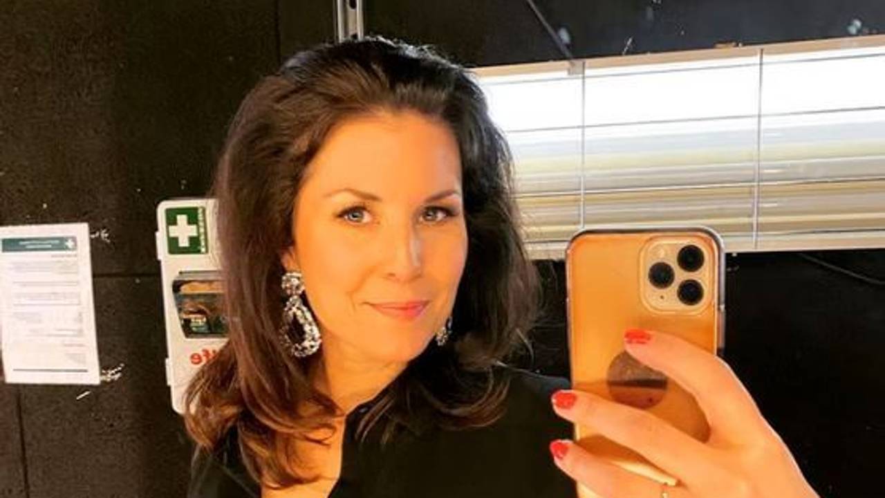 Vanessa Blumhagen, hier auf einem Instagram-Selfie vom 7. Juni 2021, verzauberte ihre Fans mit einem Foto.