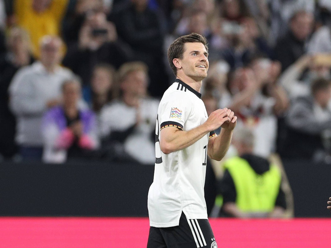 Torjubel von Jonas Hofmann nach seinem Treffer gegen England.