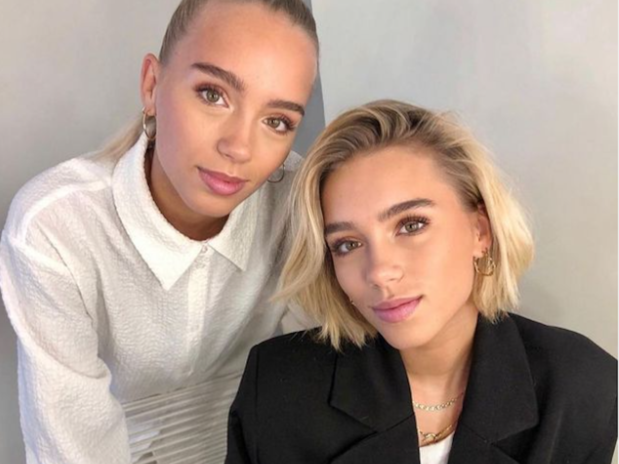 Die berühmten Influencer-Zwillinge Lisa und Lena.