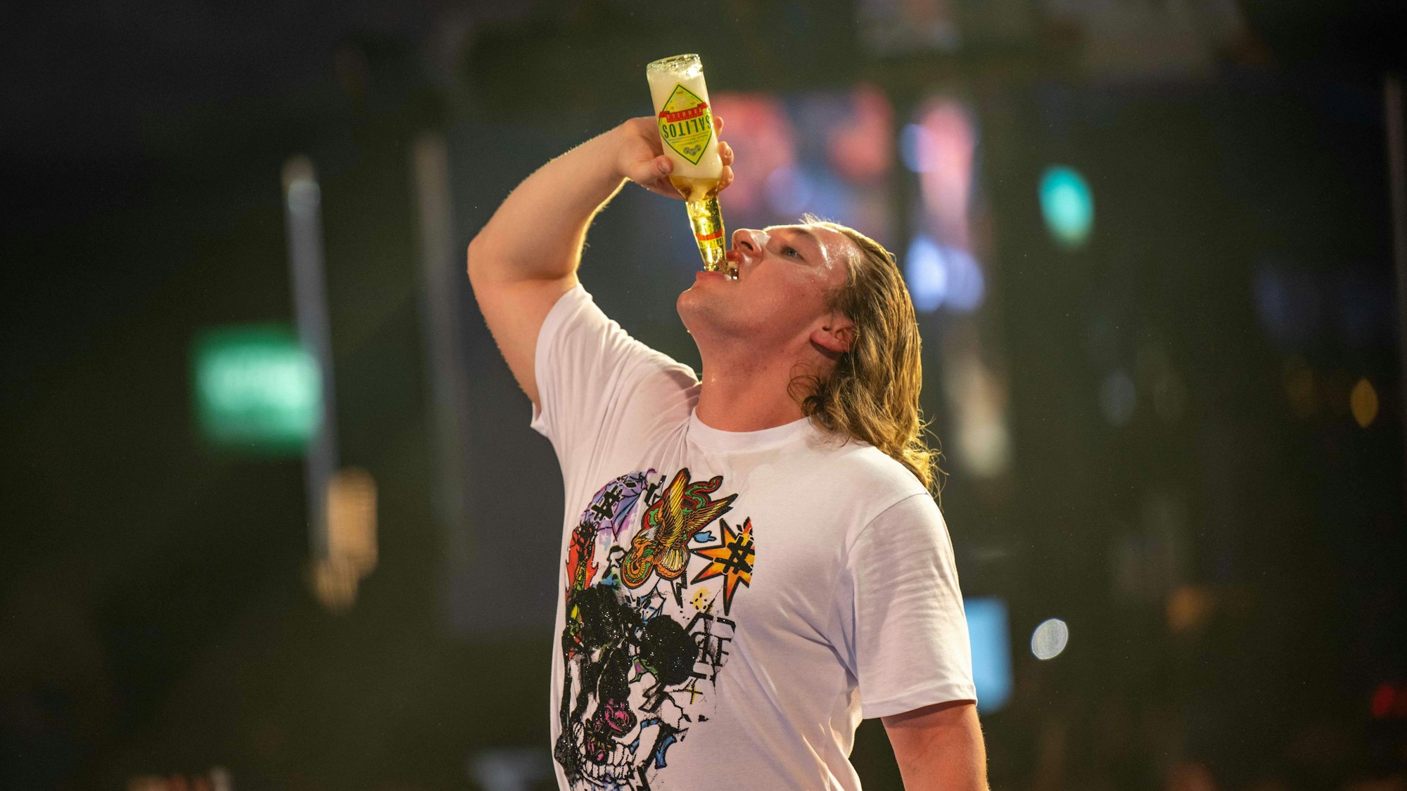 Internet-Star Ron Bielecki, hier im Mai 2022 im Megapark auf Mallorca, sorgte mit einem Skandal-Stream für einen Shitstorm.