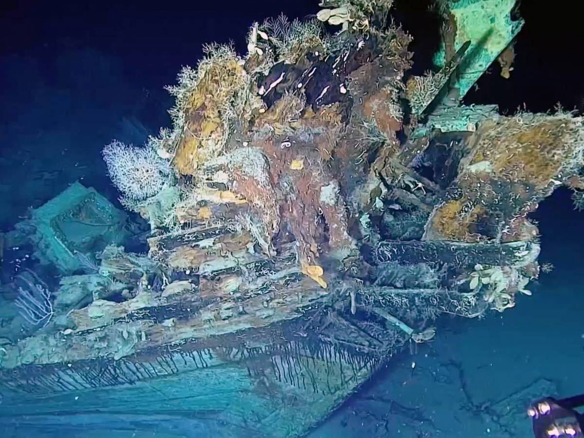 Blick auf das legendäre Schiffswrack der „San José“: Jetzt sind neue spektakuläre Bilder und Videos veröffentlicht worden.
