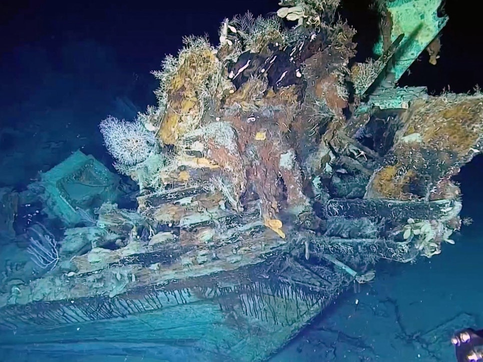 Blick auf das legendäre Schiffswrack der „San José“: Jetzt sind neue spektakuläre Bilder und Videos veröffentlicht worden.