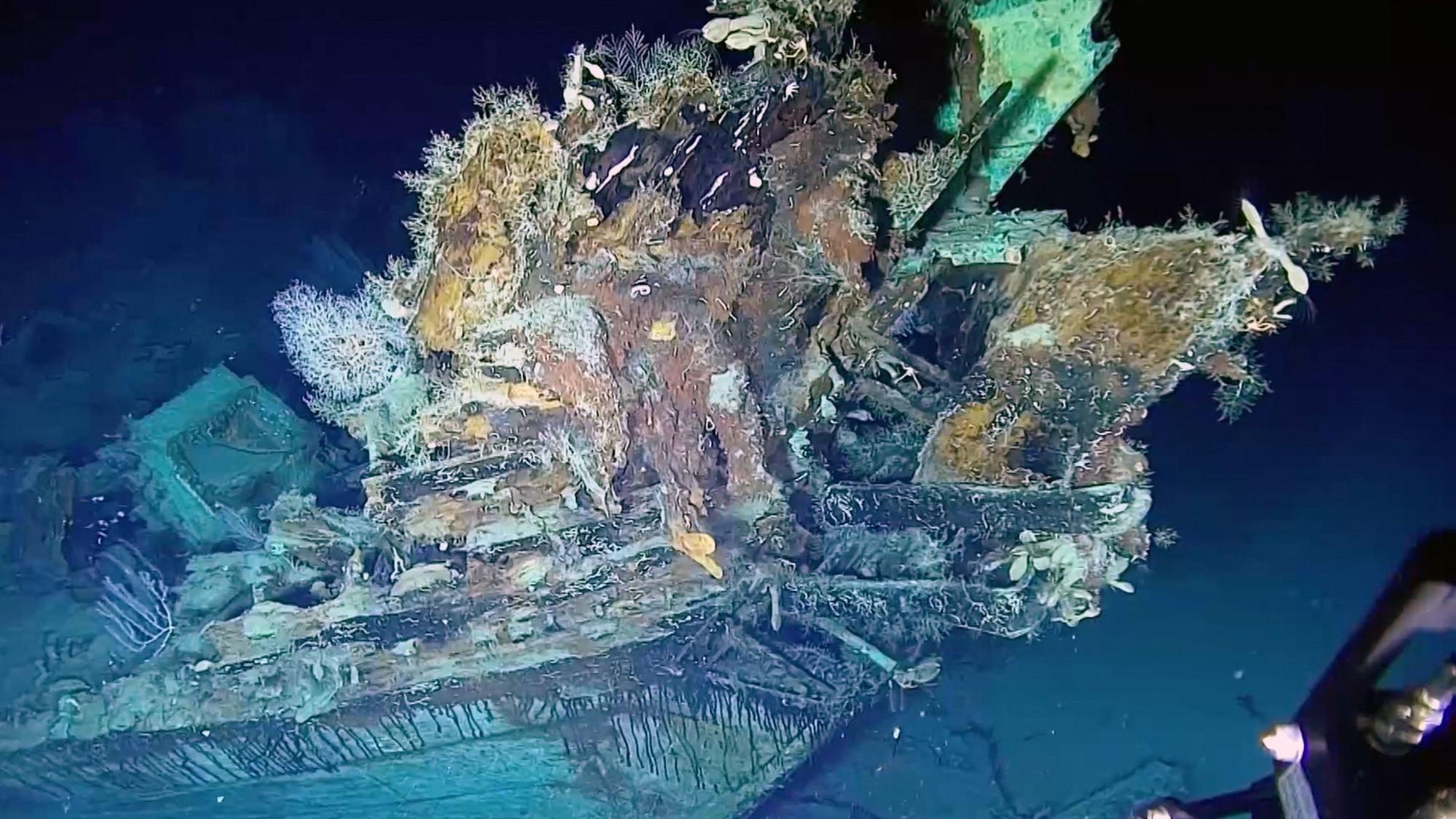 Blick auf das legendäre Schiffswrack der „San José“: Jetzt sind neue spektakuläre Bilder und Videos veröffentlicht worden.
