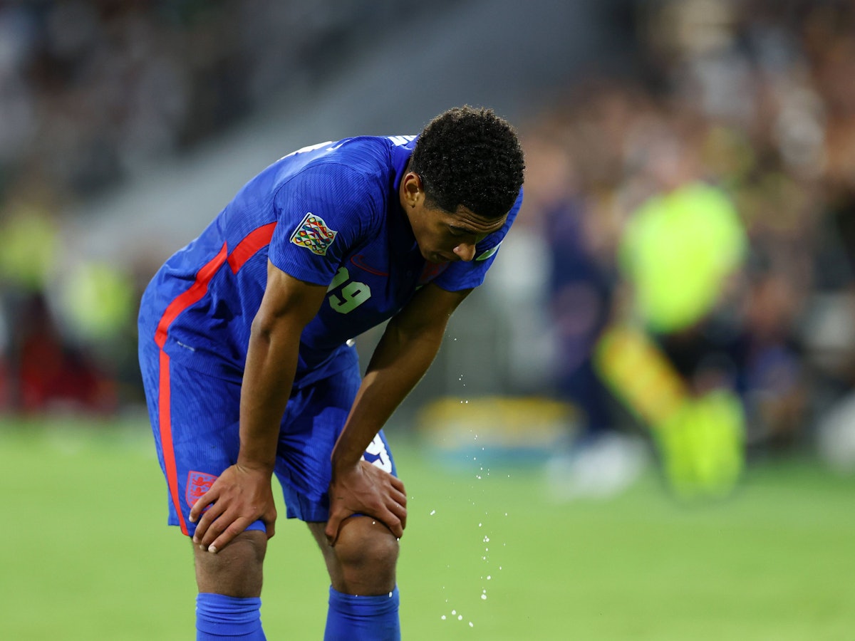 Englands Jude Bellingham bei der Nations-League-Partie gegen Deutschland, am 7. Juni 2022 in München