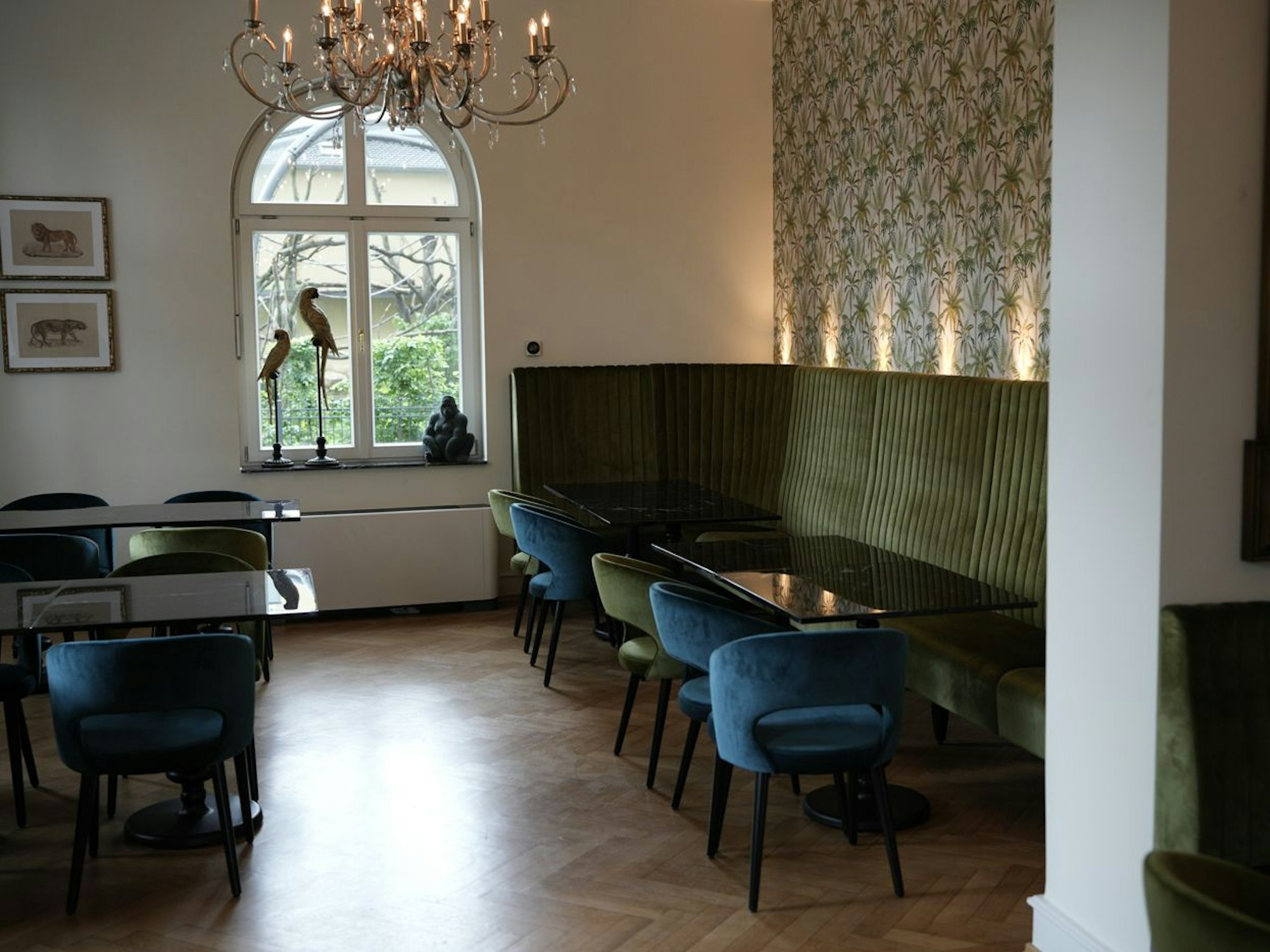 Die umgebaute Direktoren-Villa im Kölner Zoo von innen.