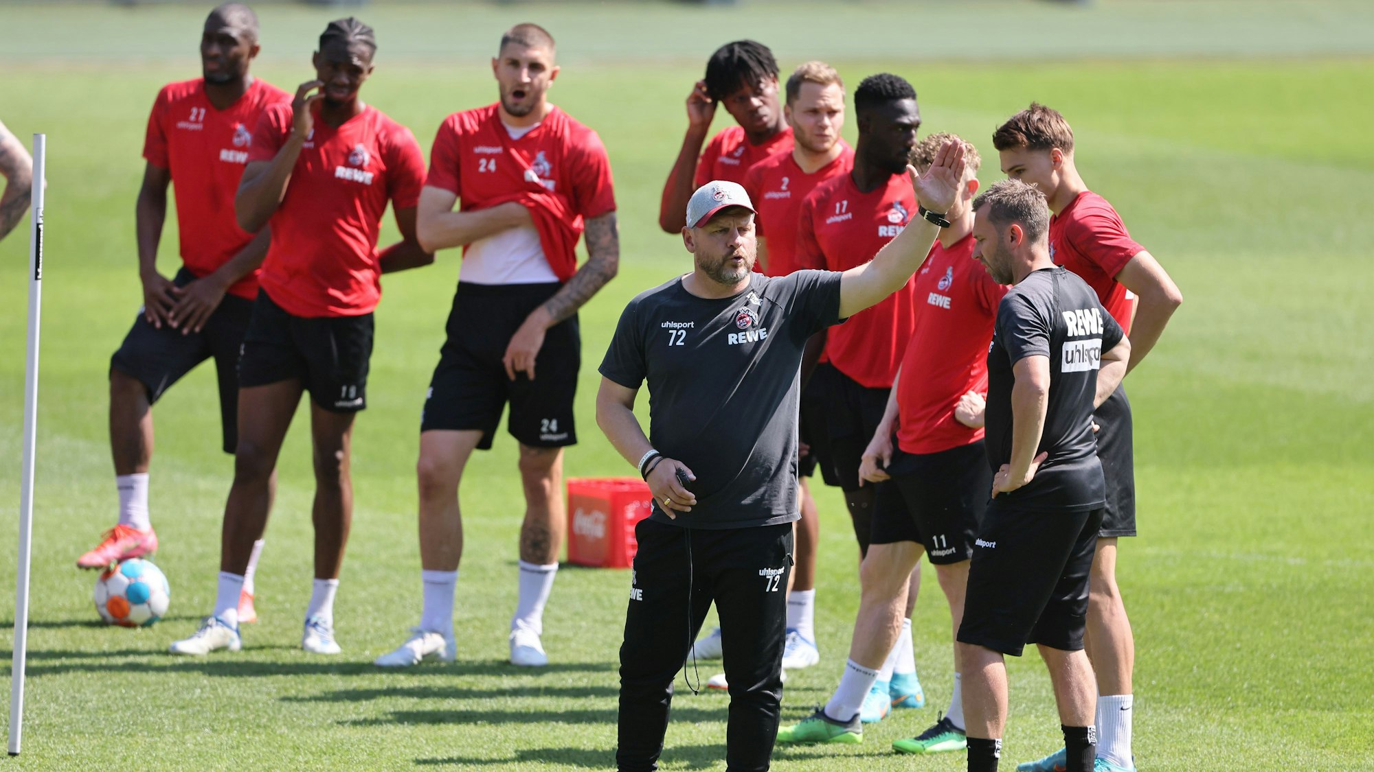 Steffen Baumgart trainiert den 1. FC Köln.
