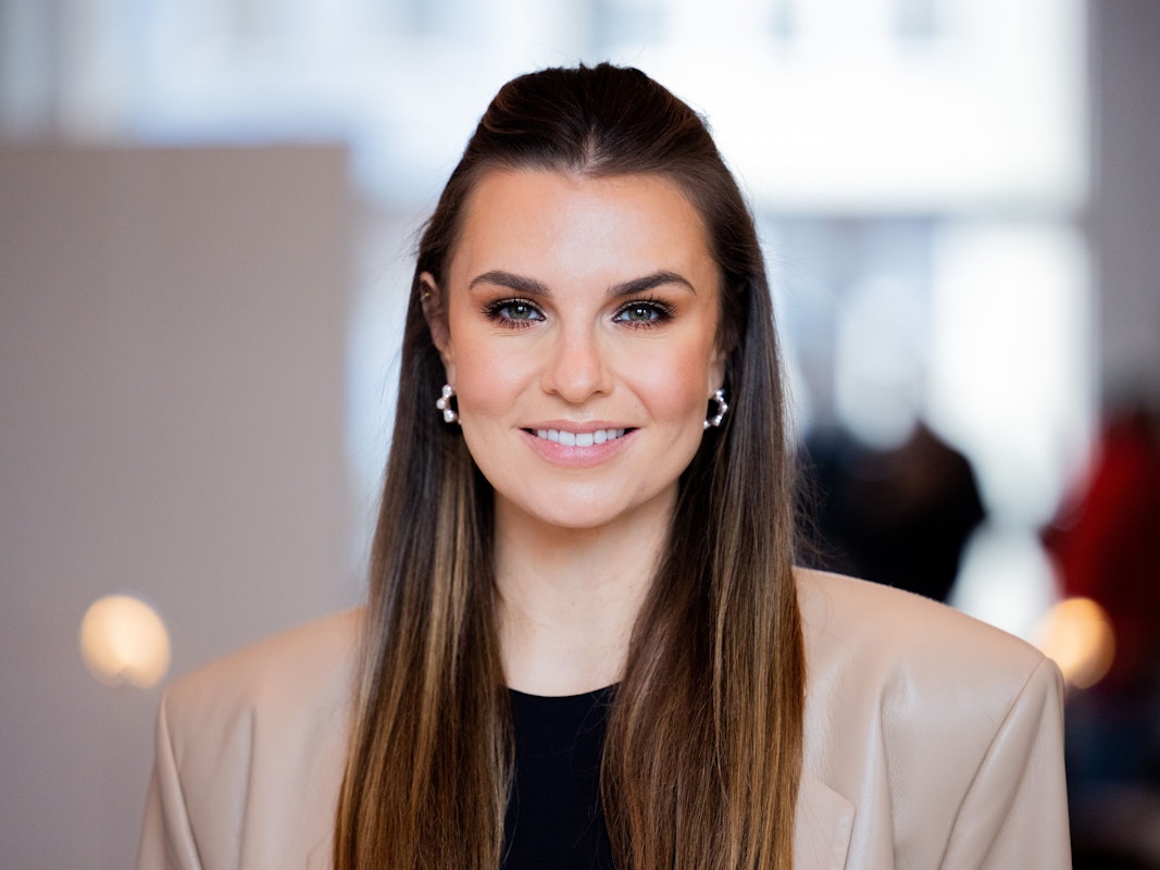 Laura Wontorra, hier im Februar 2022, soll das neue RTL-Format moderieren.