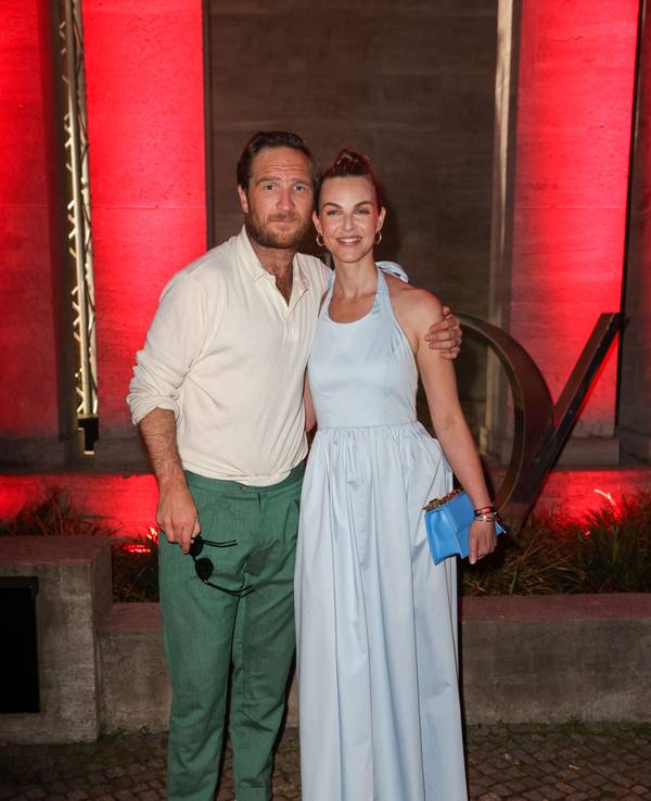 Frederick Lau und Frau Annika Lau kommen zu der Launch-Party der Marke "GALA" im Das Stue Hotel.