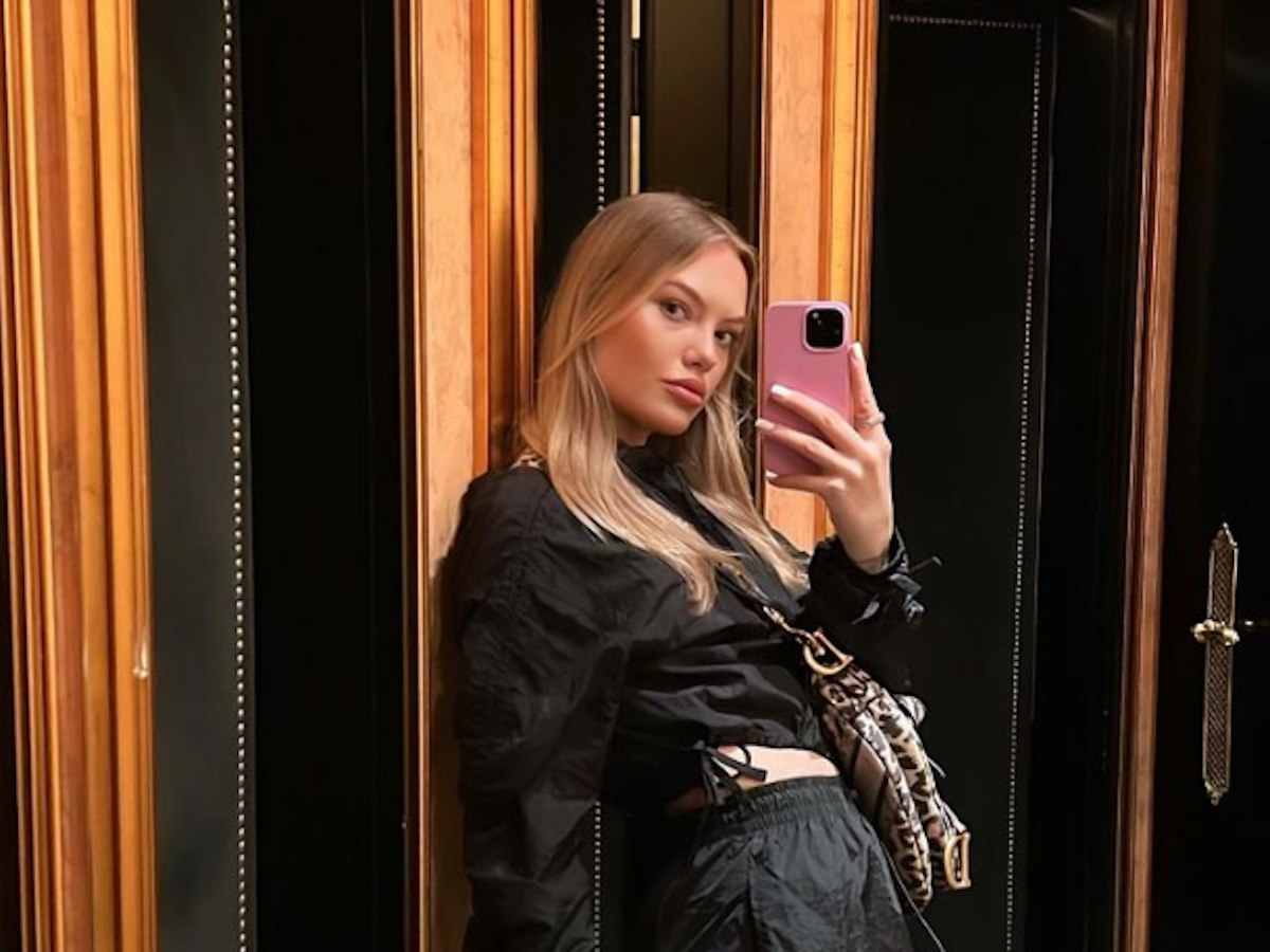 Cheyenne Ochsenknecht posiert auf ihrem Instagram-Kanal