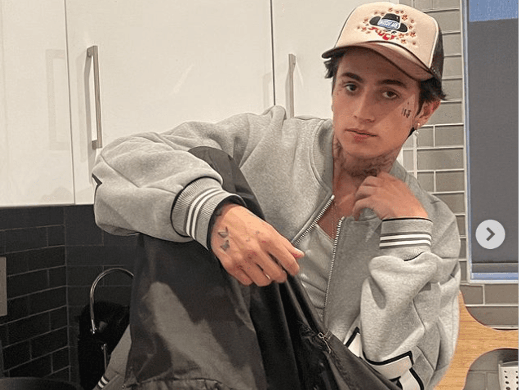 Cooper Noriega am 5. Juni 2022 auf seinem Instagram-Kanal.