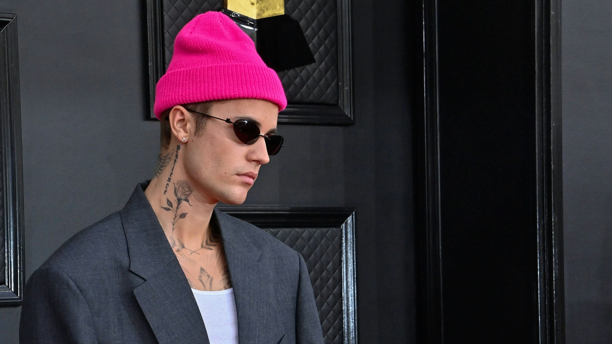 Justin Bieber, hier im April 2022, sprach in einem schockierenden Instagram-Video zu den Fans