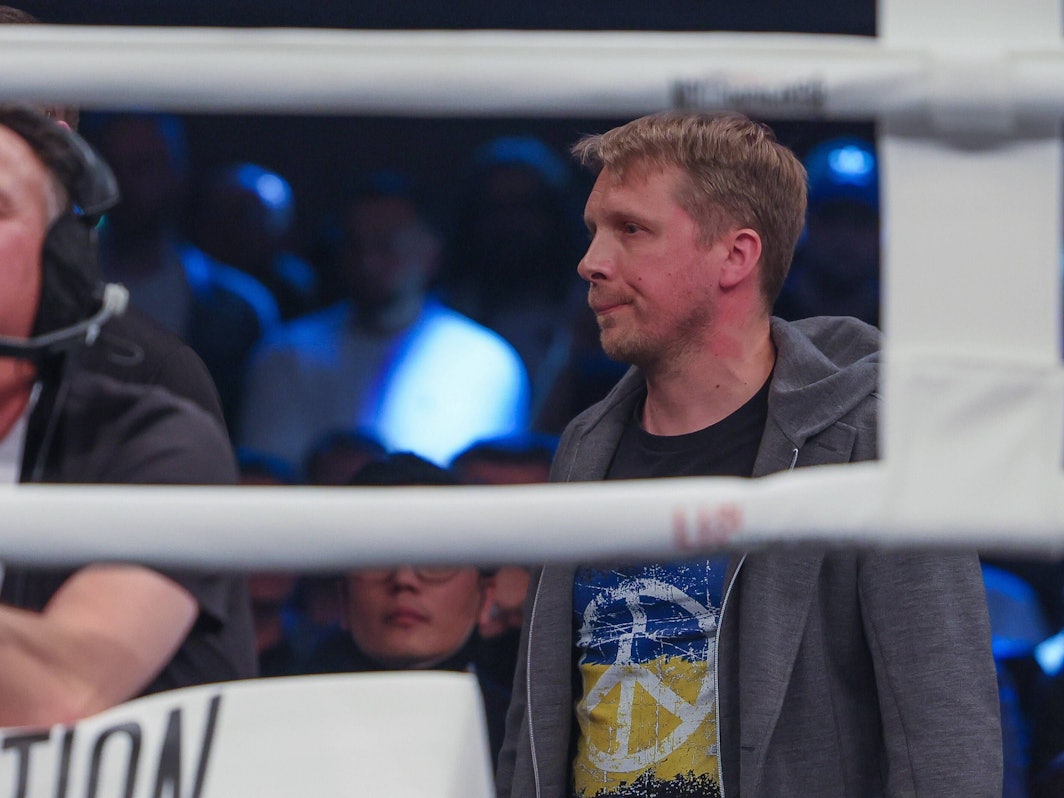 Oliver Pocher, hier nach der Ohrfeige von Fat Comedy am 26. März 2022 in Dortmund.