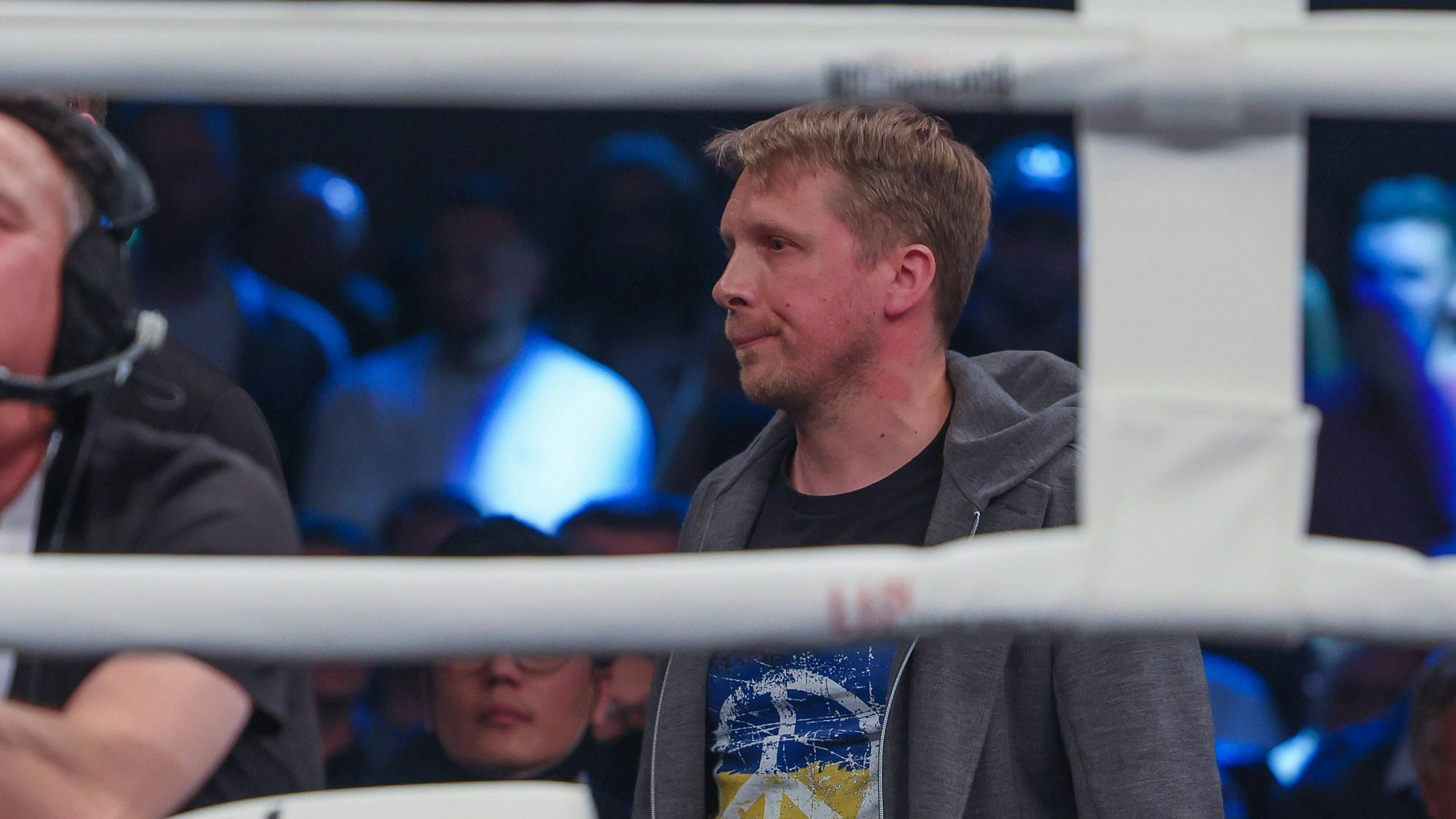 Oliver Pocher, hier nach der Ohrfeige von Fat Comedy am 26. März 2022 in Dortmund.