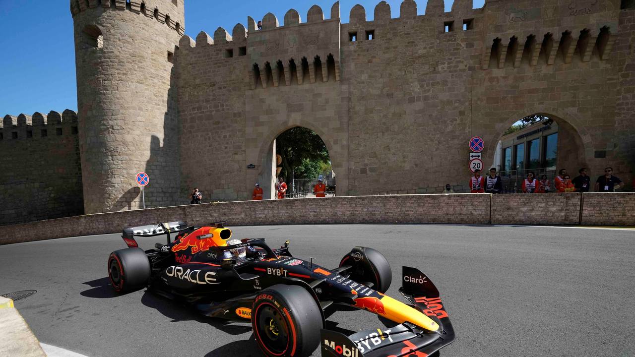 Max Verstappen aus den Niederlanden vom Team Red Bull Racing in Aktion.