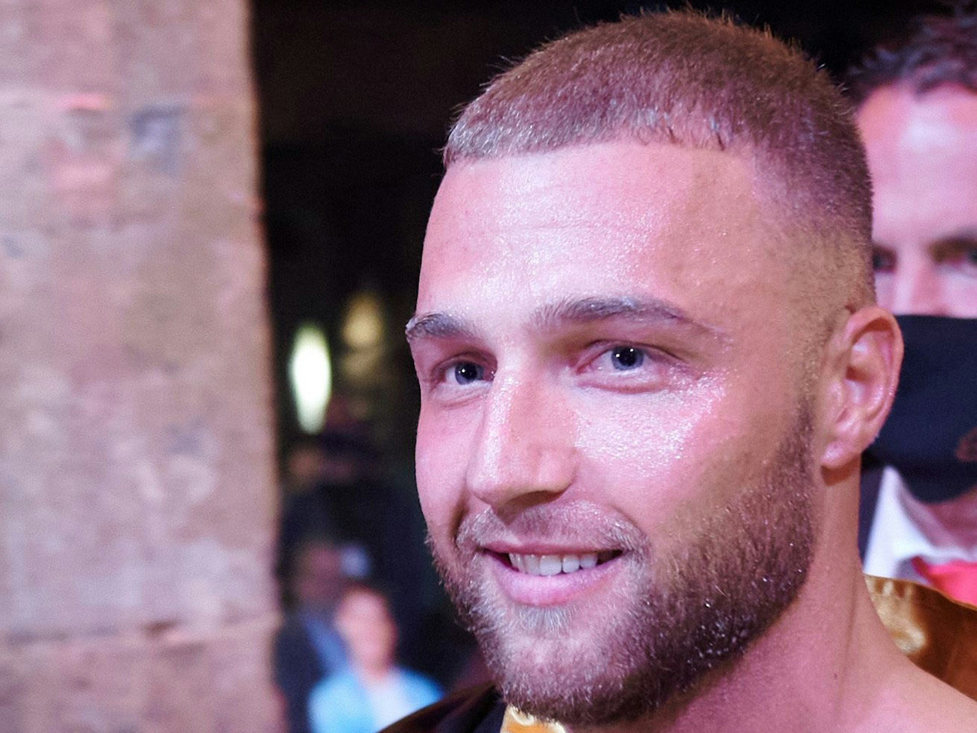 Realitystar Filip Pavlovic kommt bei der Sat.1 Fernsehshow "Das große Sat.1 Promiboxen" in den Ring.