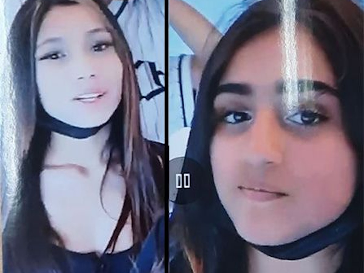 Das Foto zeigt zwei vermisste Mädchen aus Kamen.