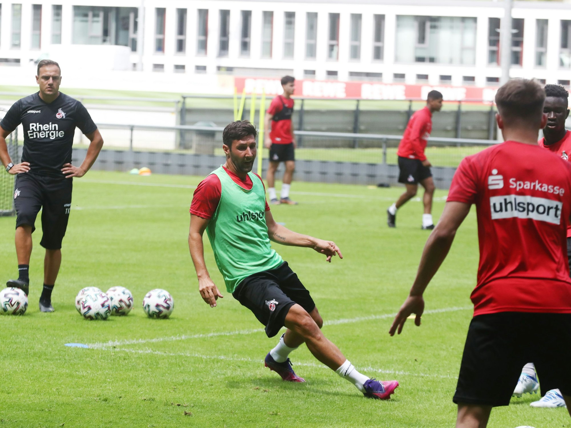 Stephan Salger im Training der U21 des 1. FC Köln.